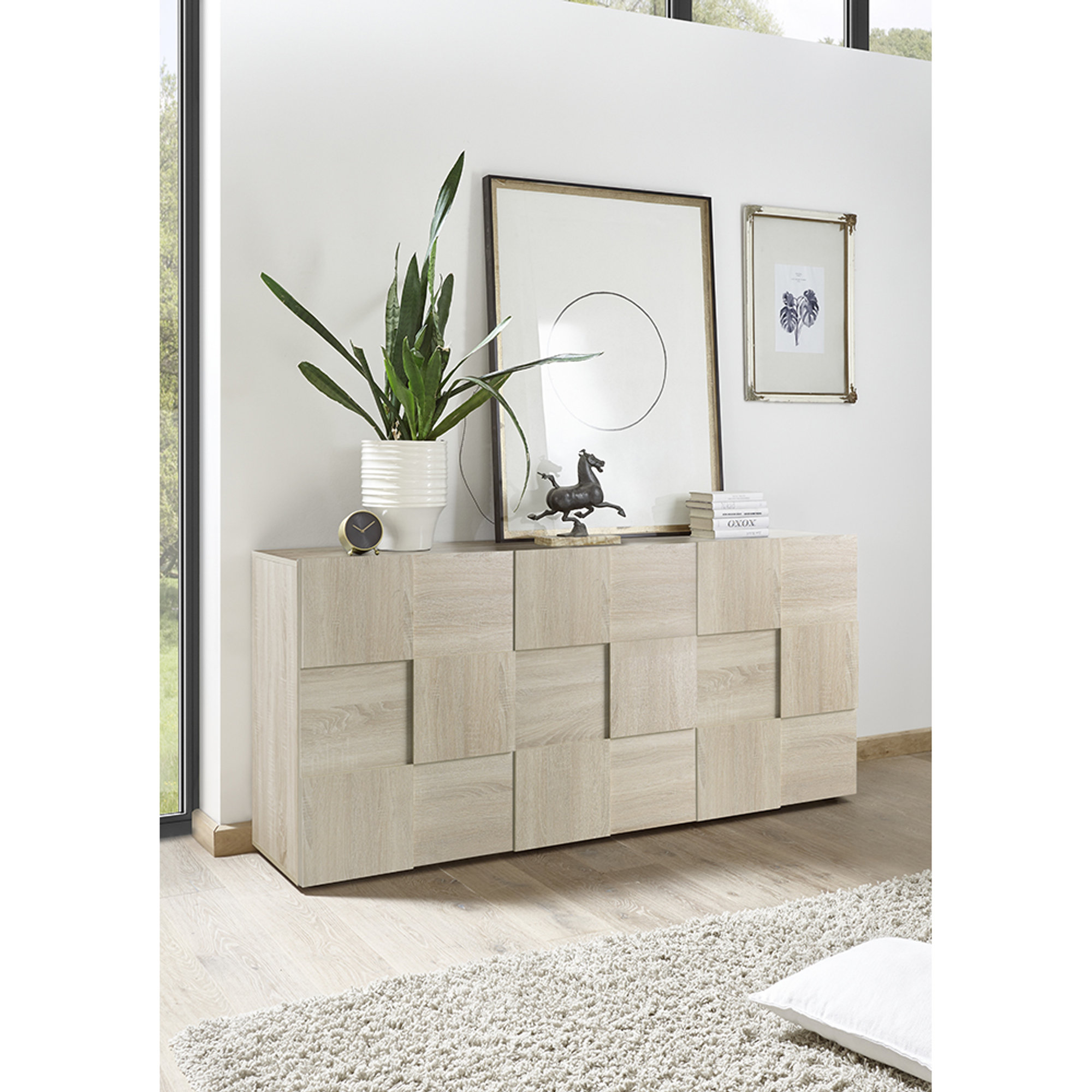 Buffet BRAMON, rovere TFT Home vista2