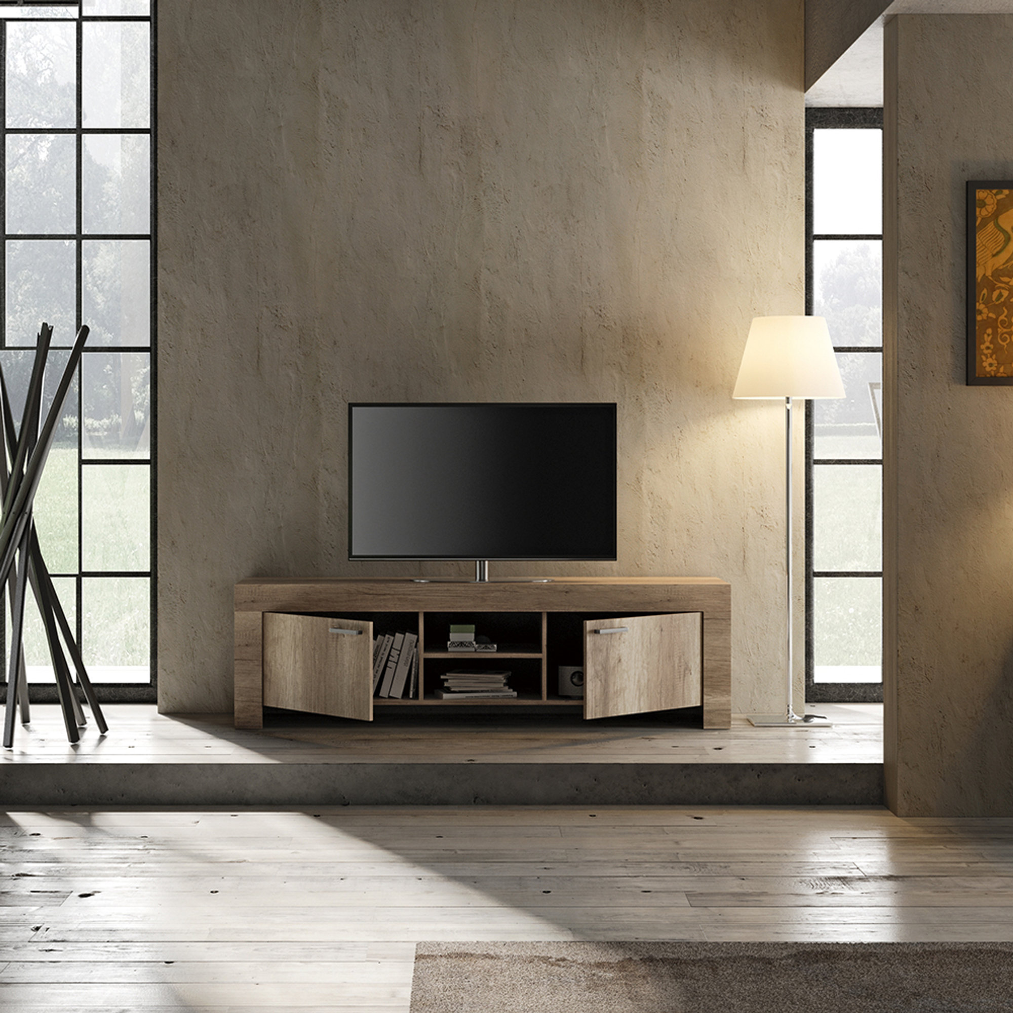 Puerto SAX TV, rovere TFT Home Obsoleto vista2