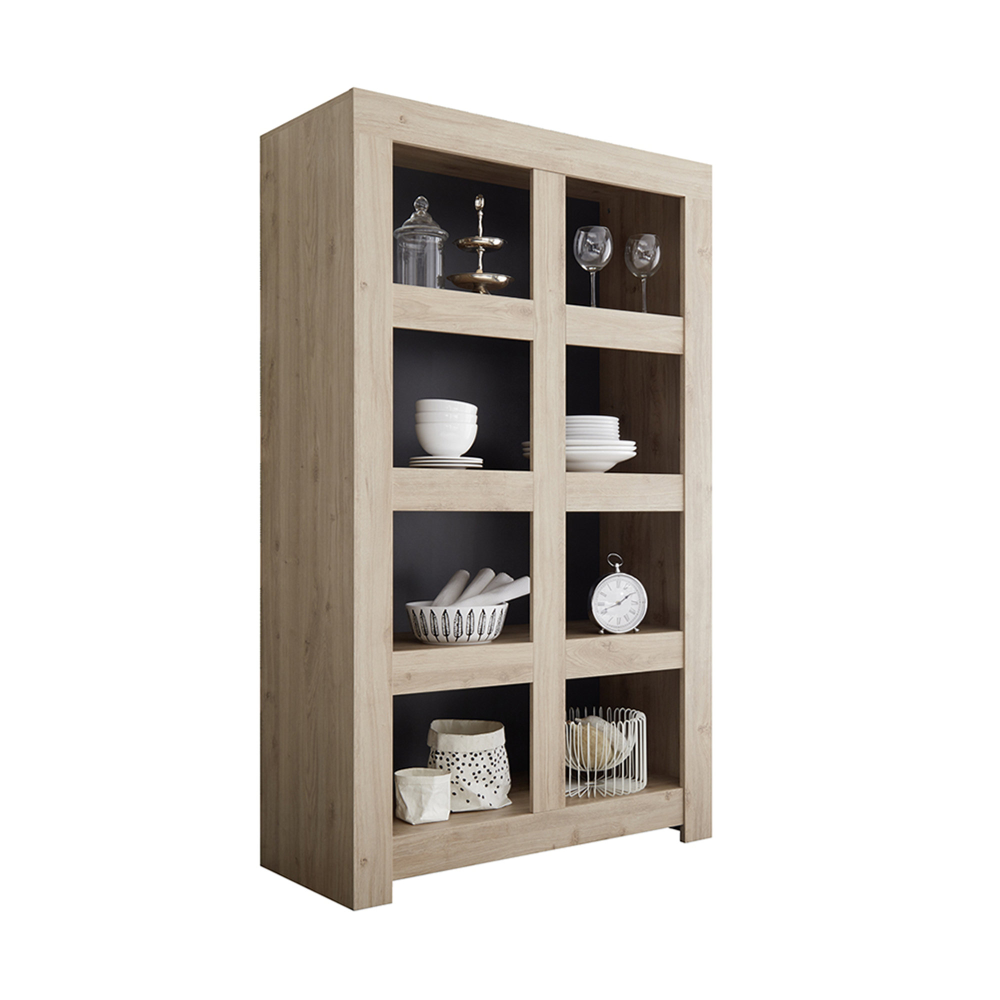 Credenza/Libreria PANAMA, rovere scuro TFT Home Obsoleto vista0