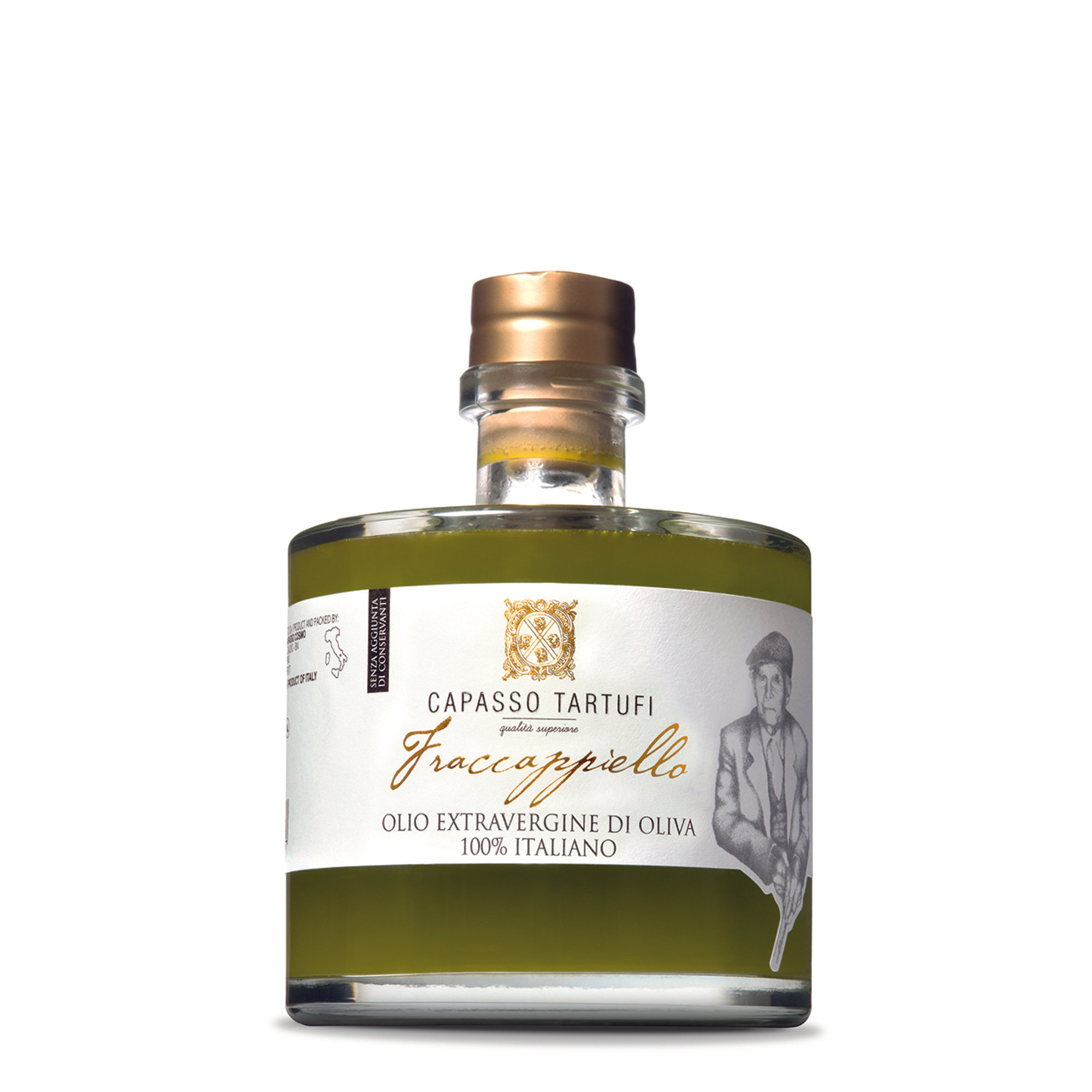 1 bottiglia - Olio Extravergine di oliva 100% Italiano 500 ml Capasso Tartufi vista0