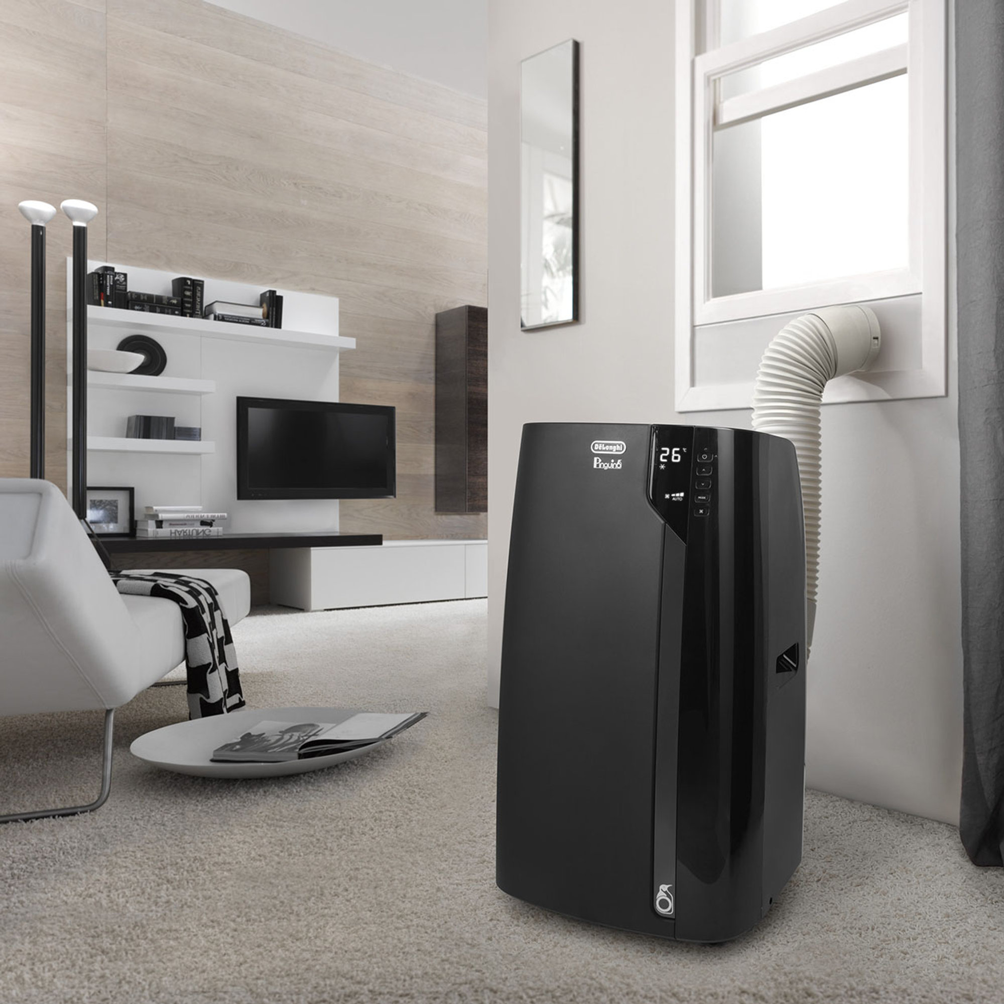 Condizionatore monoblocco PINGUINO ARIA-ARIA- PAC EX130 ECO REAL FEEL   De'Longhi Pinguino vista7