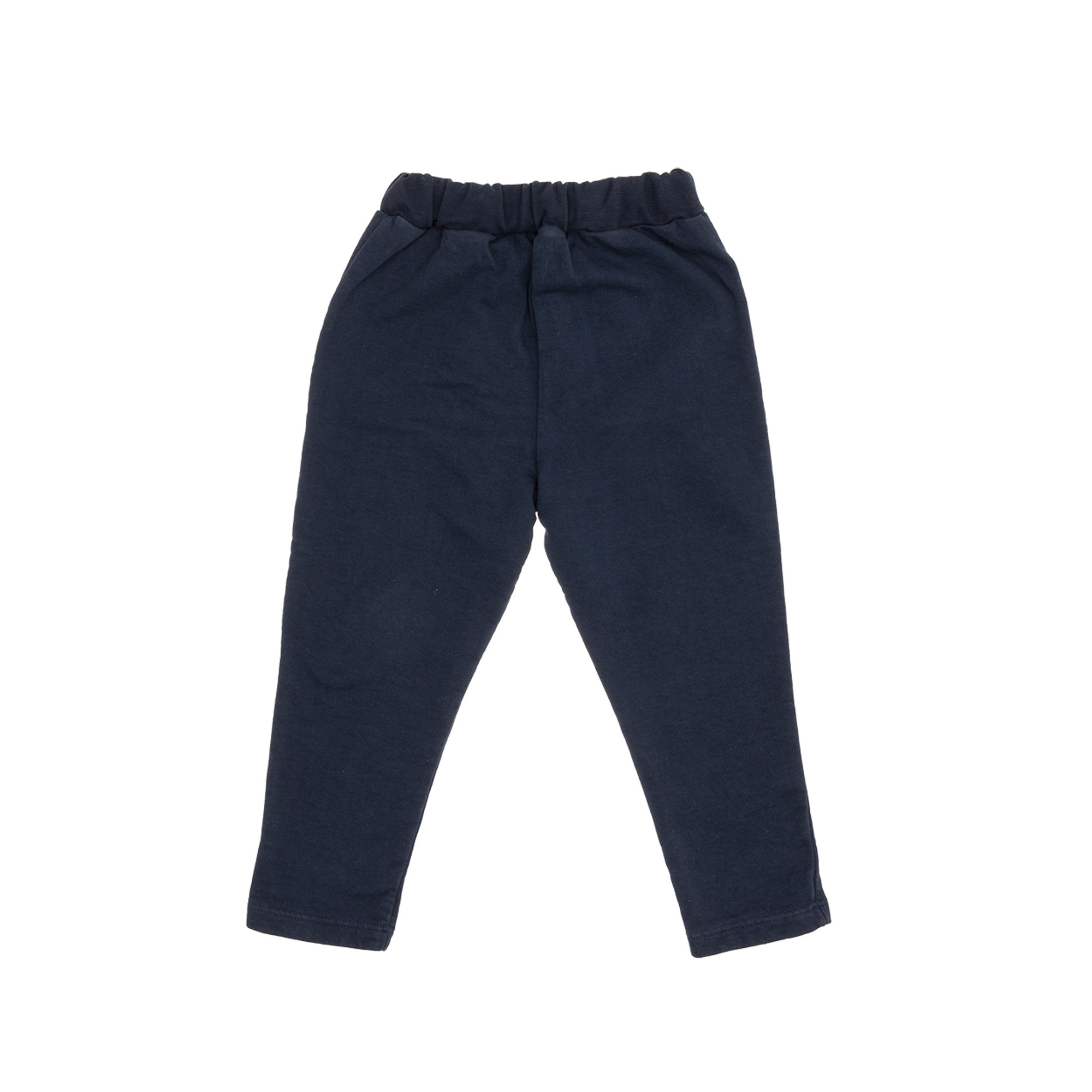 Pantaloni in felpa blu con tasca blu Alligalli vista1
