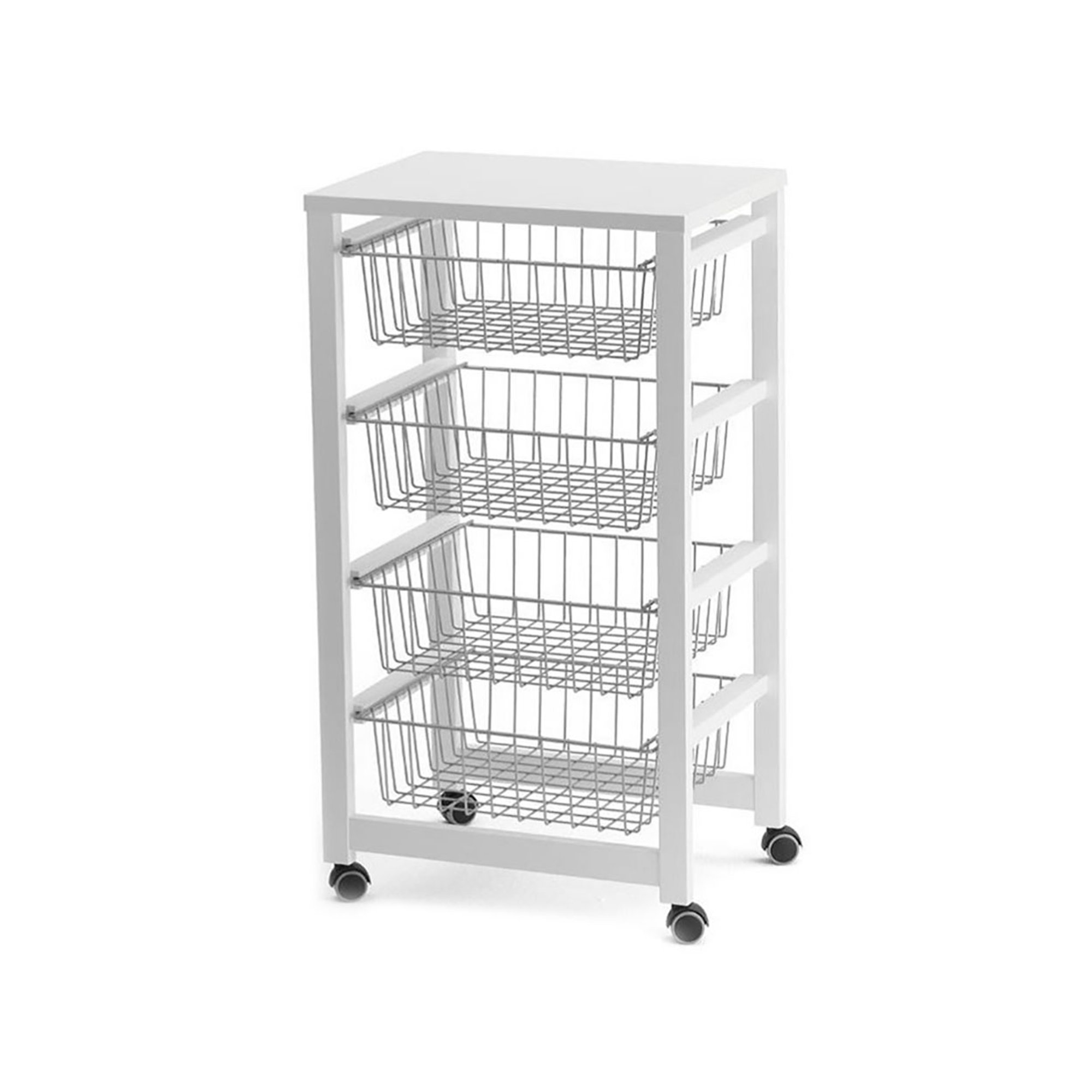 Carrello Cucina GINGERONE, bianco Arredamenti Italia vista0