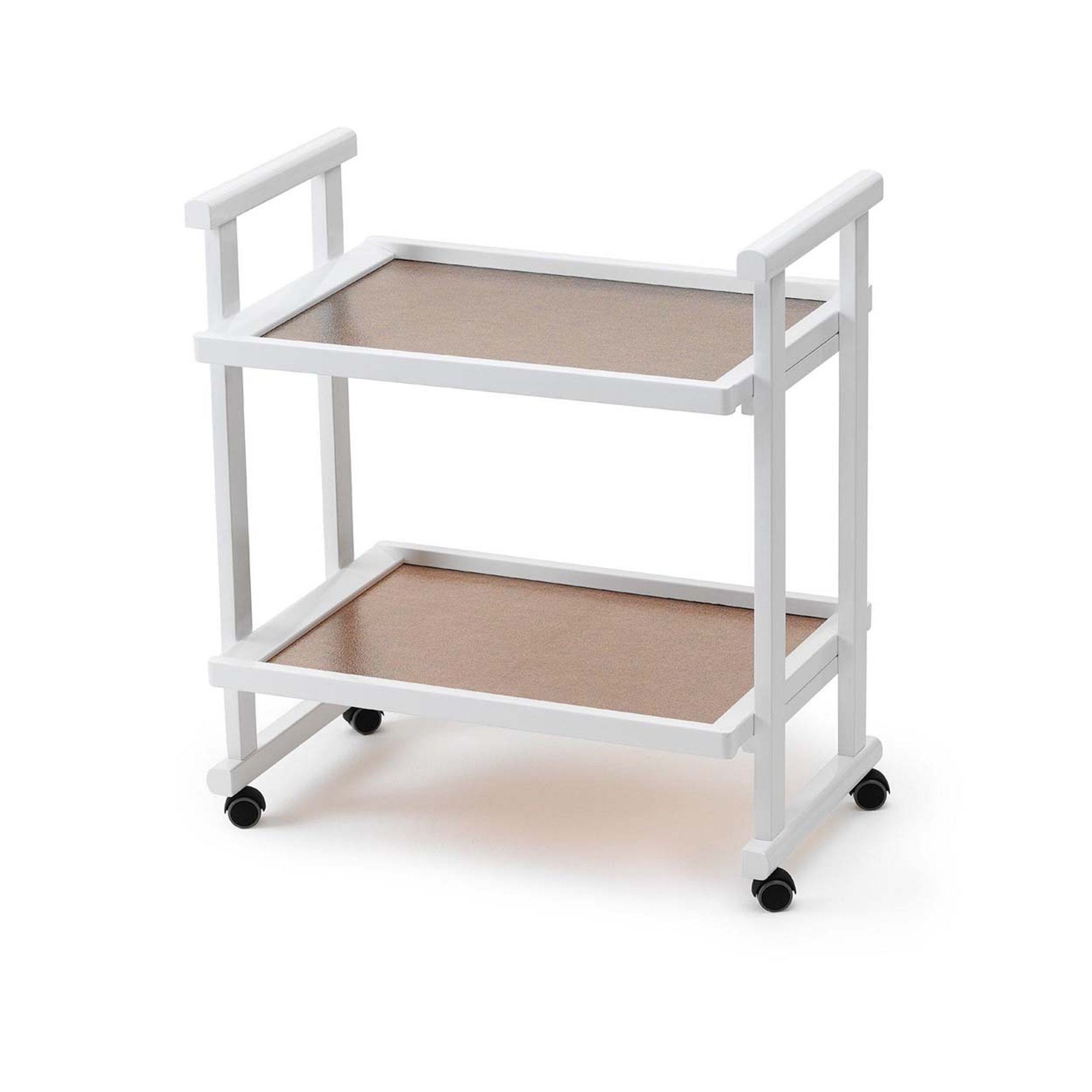 Carrello ANTHONY, bianco Arredamenti Italia vista0