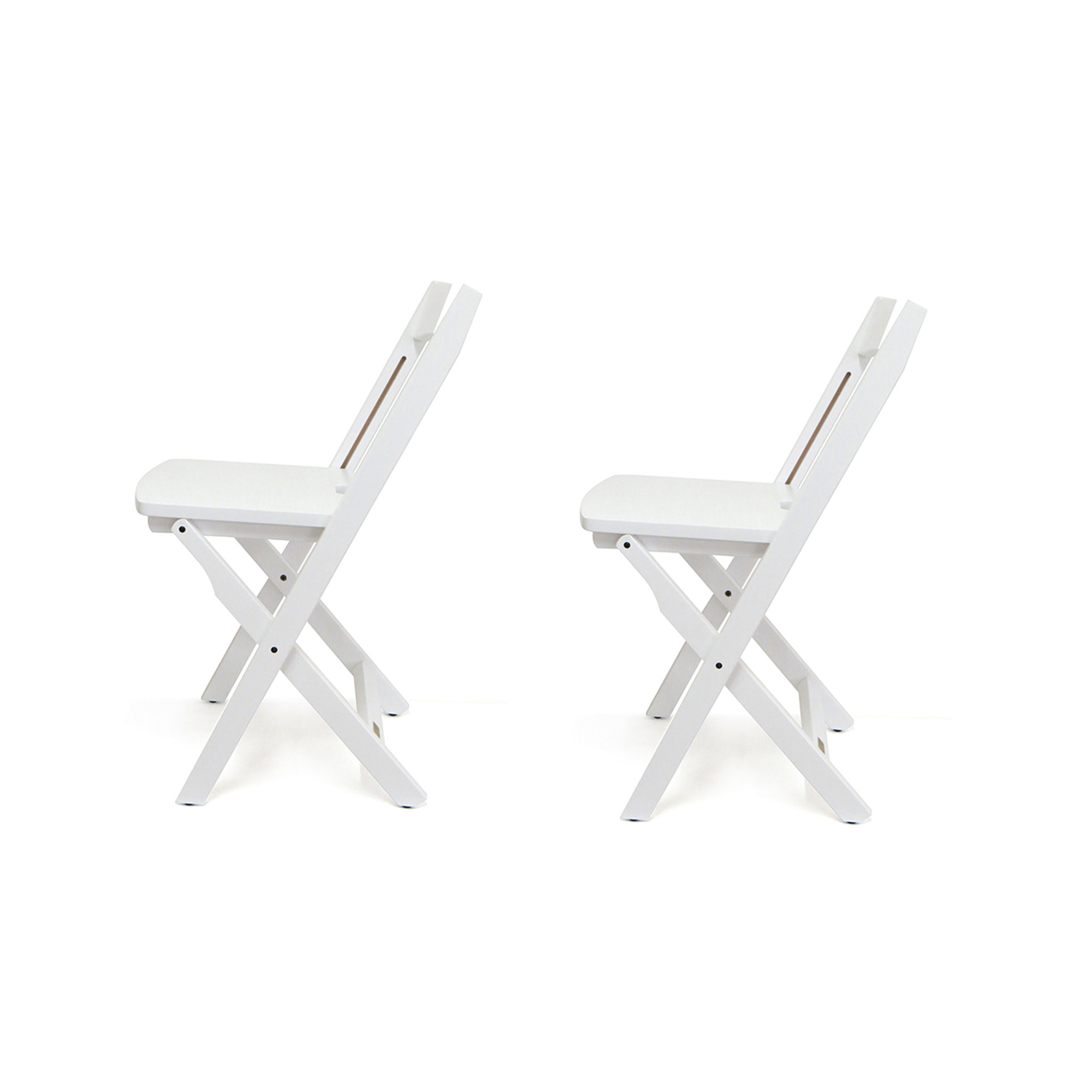 Set med 2 Diana-stolar, vit Arredamenti Italia vista1
