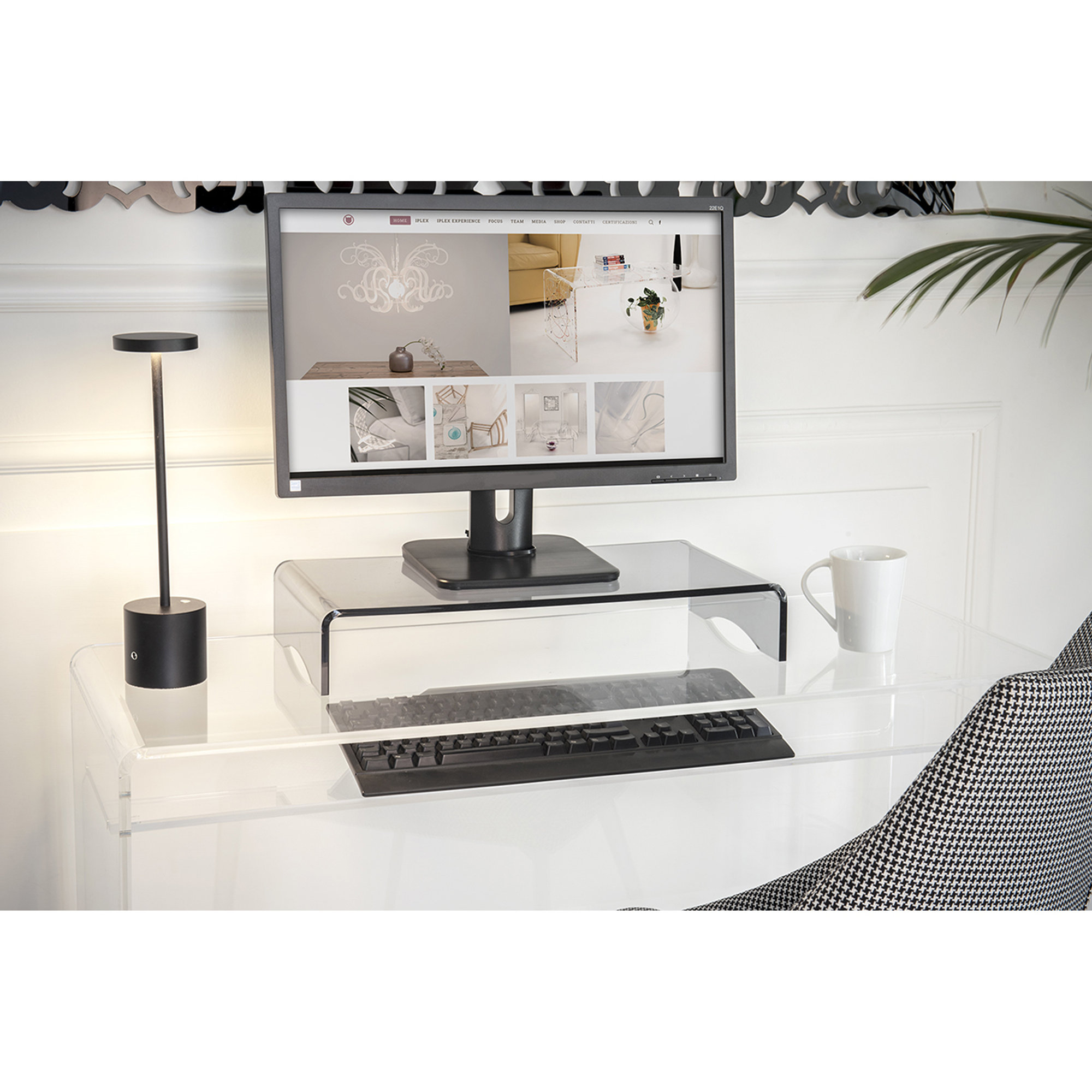 Supporto monitor oly fume' Iplex vista2