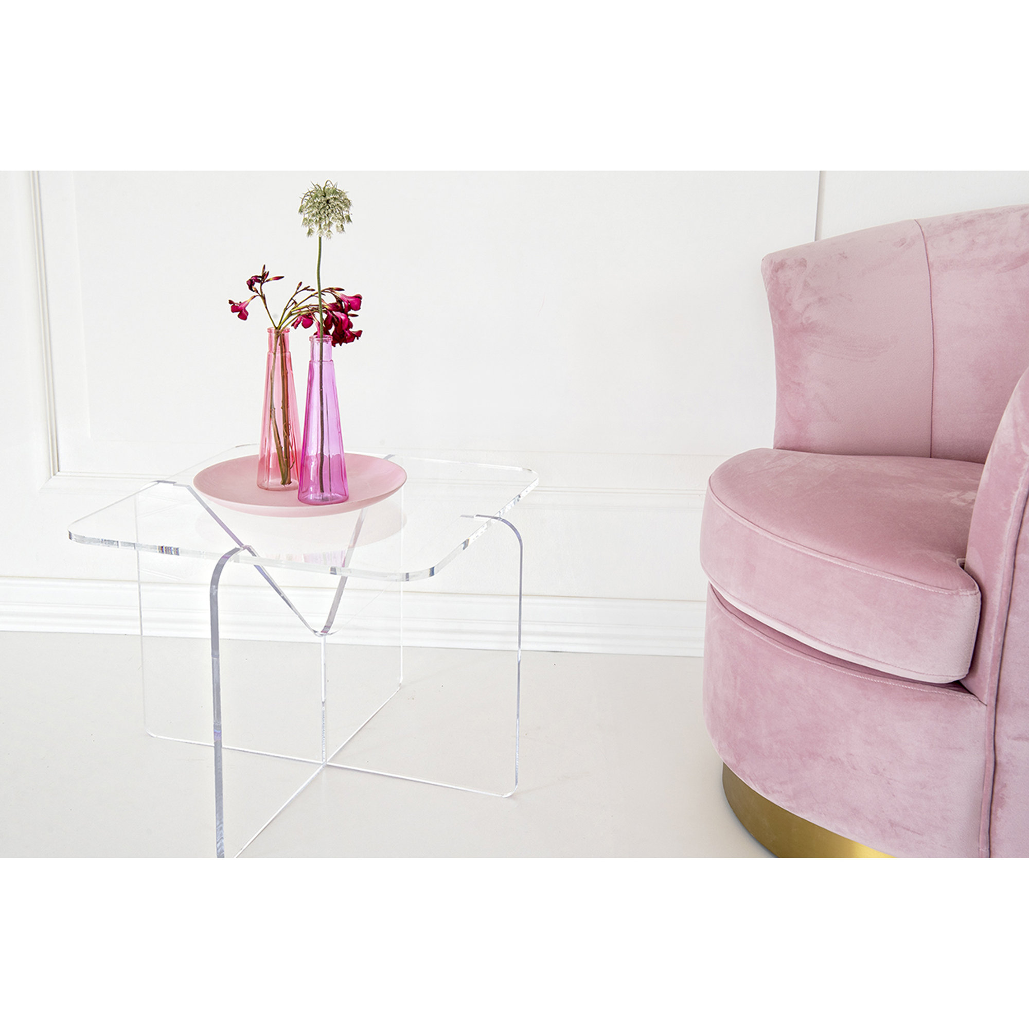 Coffee table maddy trasparente Iplex vista2