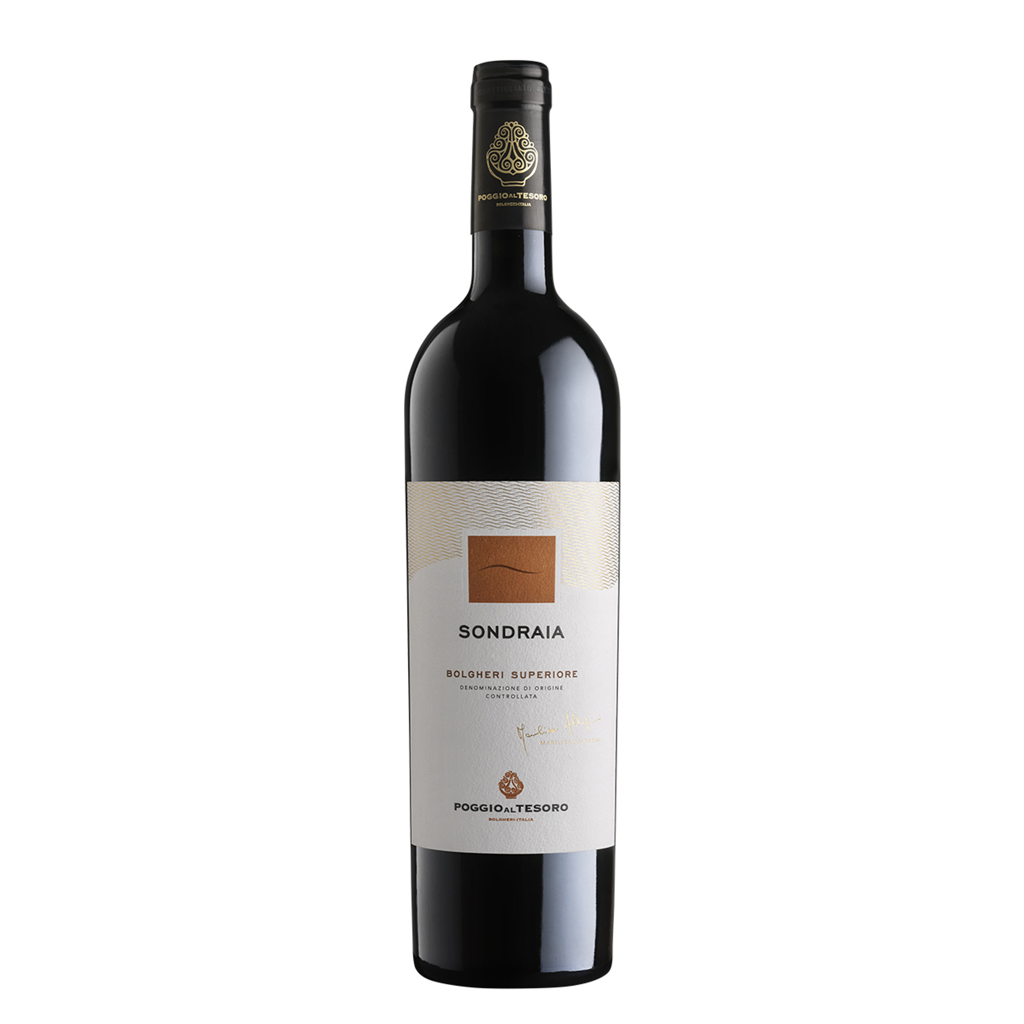 1 bottiglia - "Sondraia" Bolgheri superiore DOC 2017 Poggio al Tesoro Poggio al Tesoro vista0