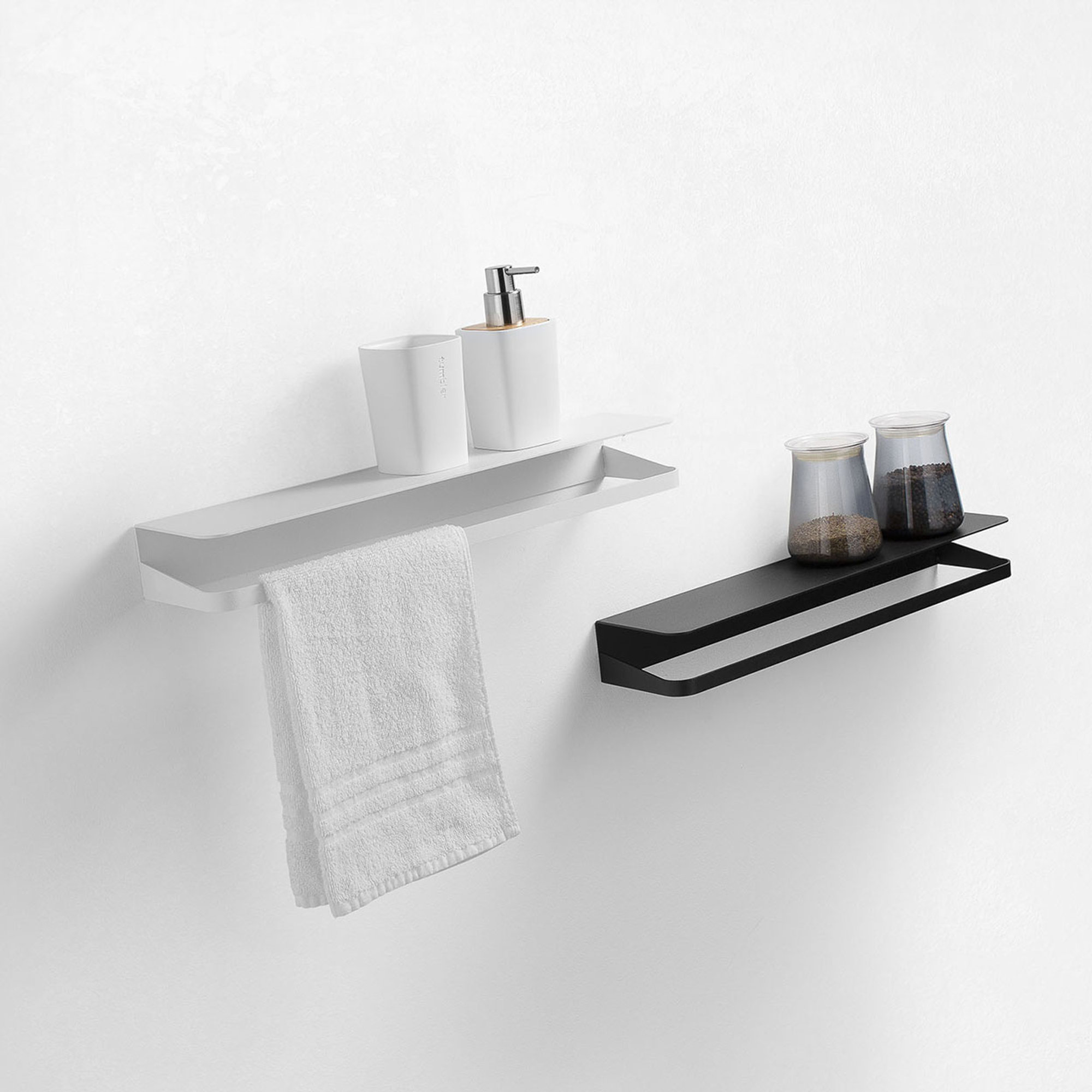Mensola reversibile JO, bianco TFT Home vista5