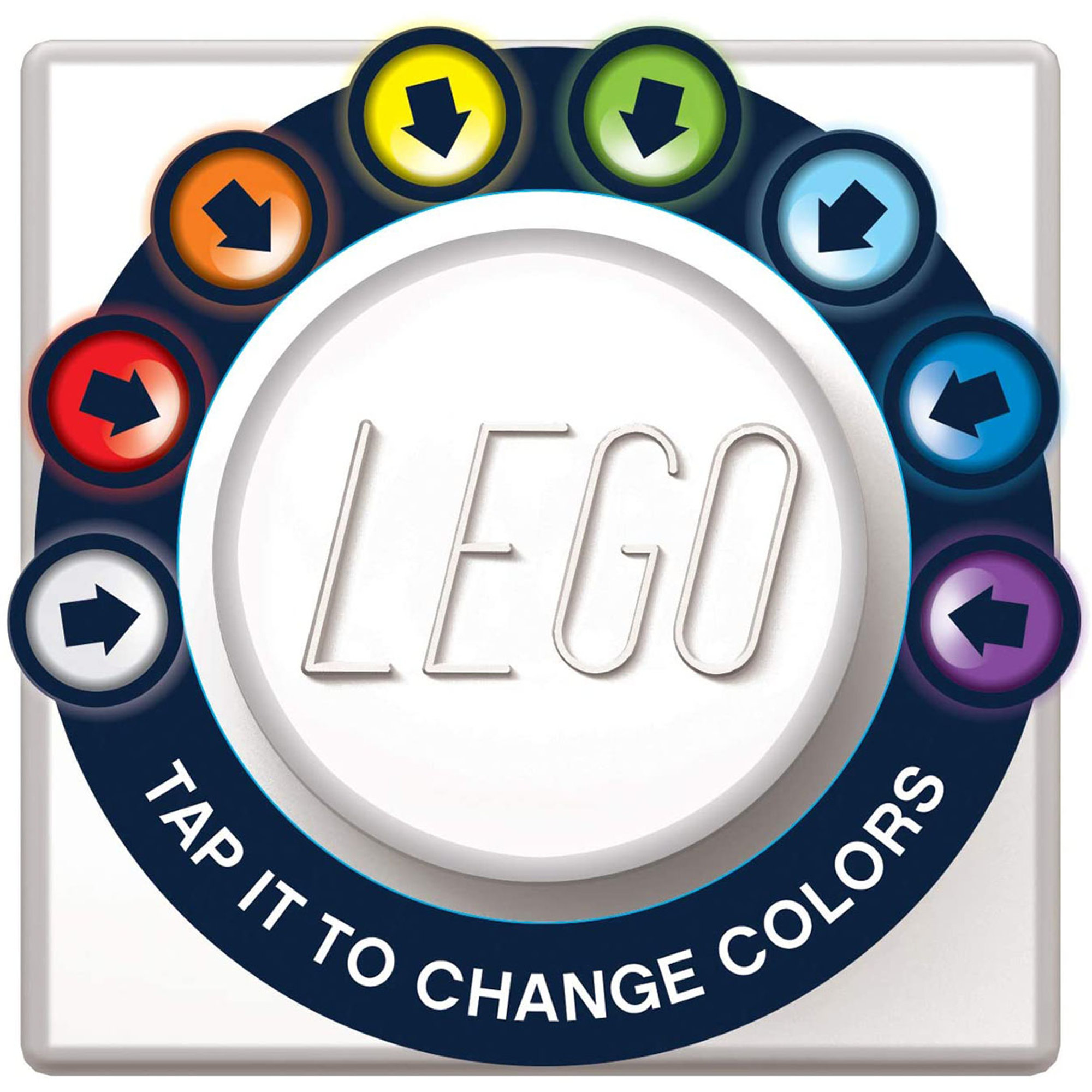 Veilleuse brique en silicone avec LEDlite - FILLES LEGO vista3