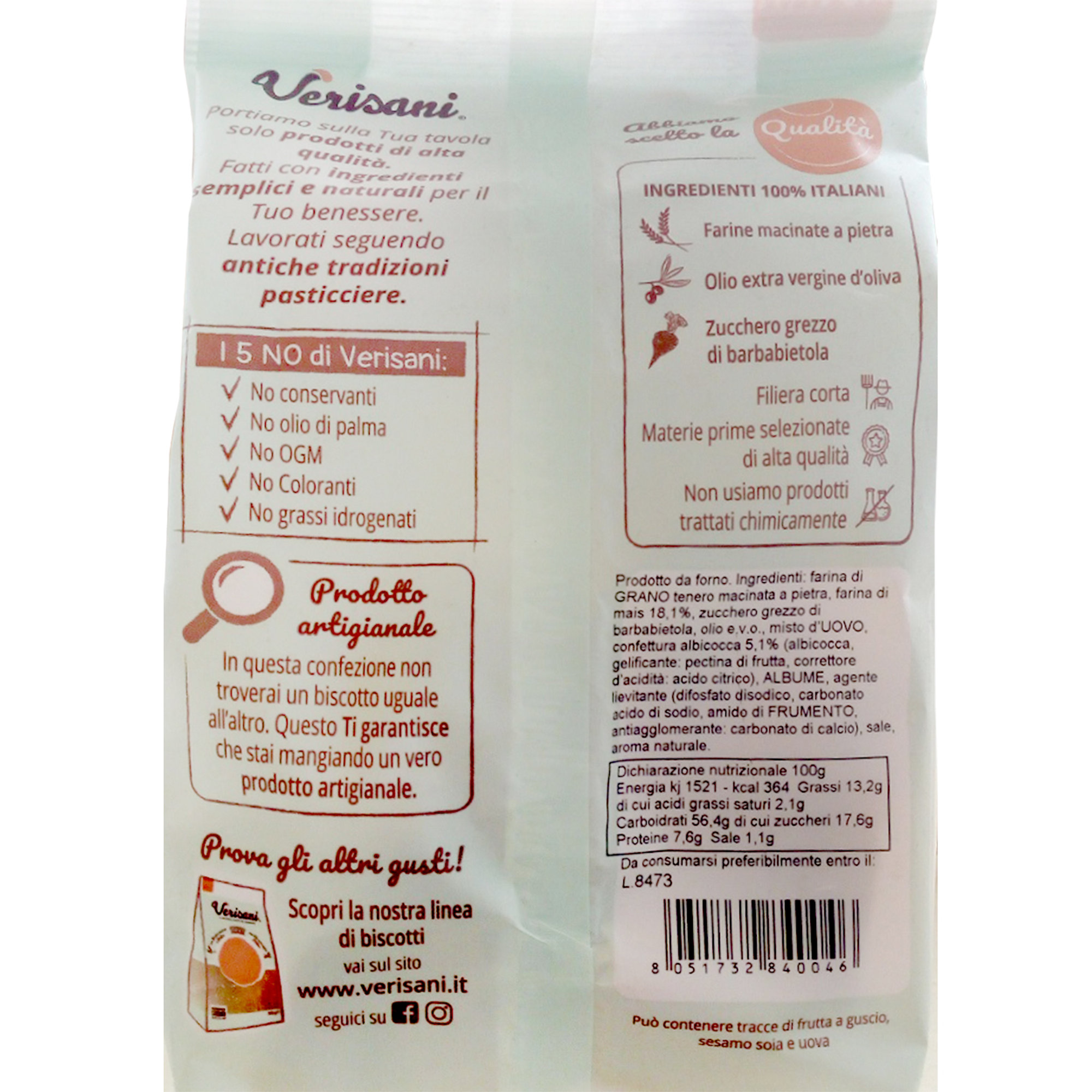 8 confezioni miste da 300 gr - "Grani MIX Verisani" Verisani vista8
