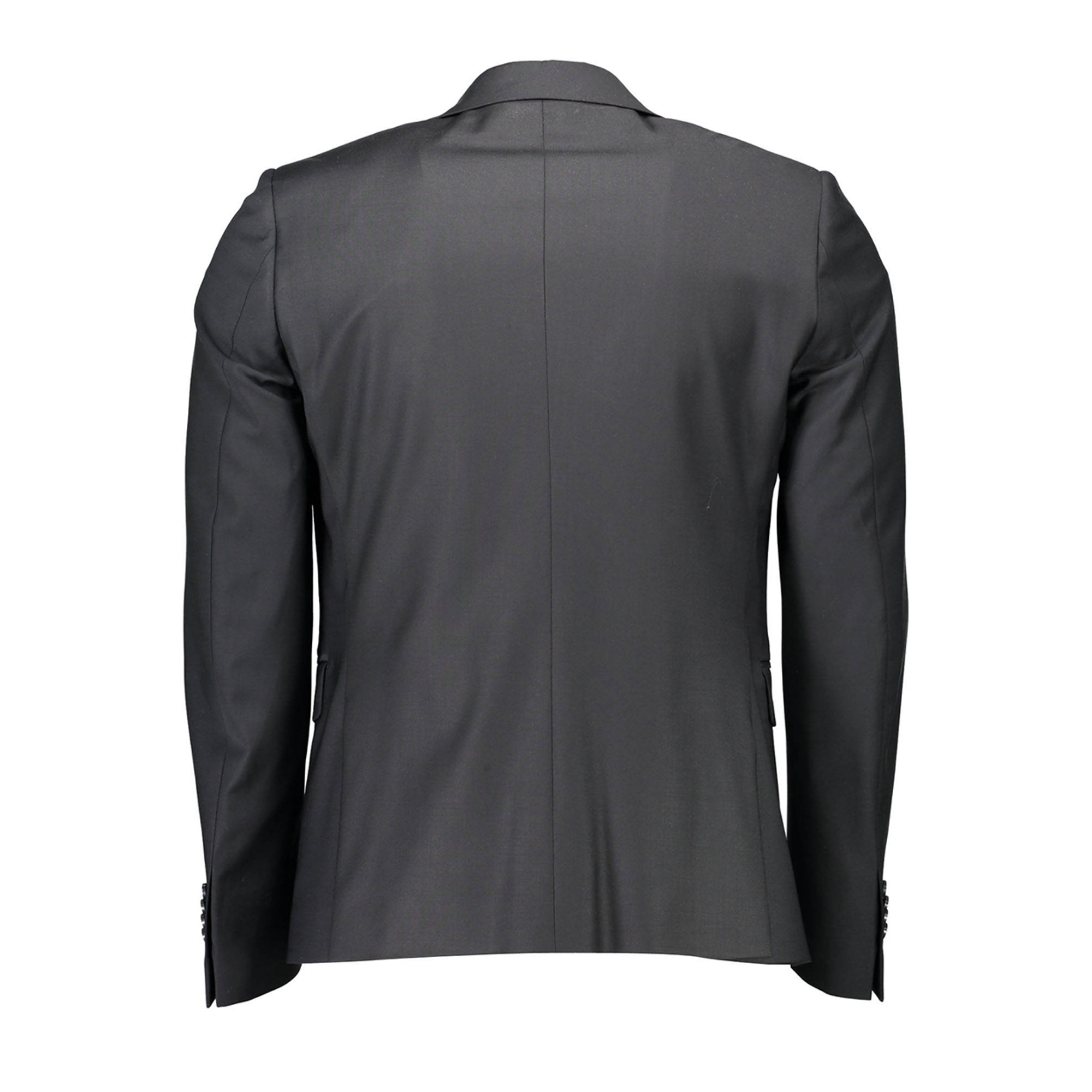 Abito da uomo nero con giacca e pantalone SKU PROBLEMATICI vista2