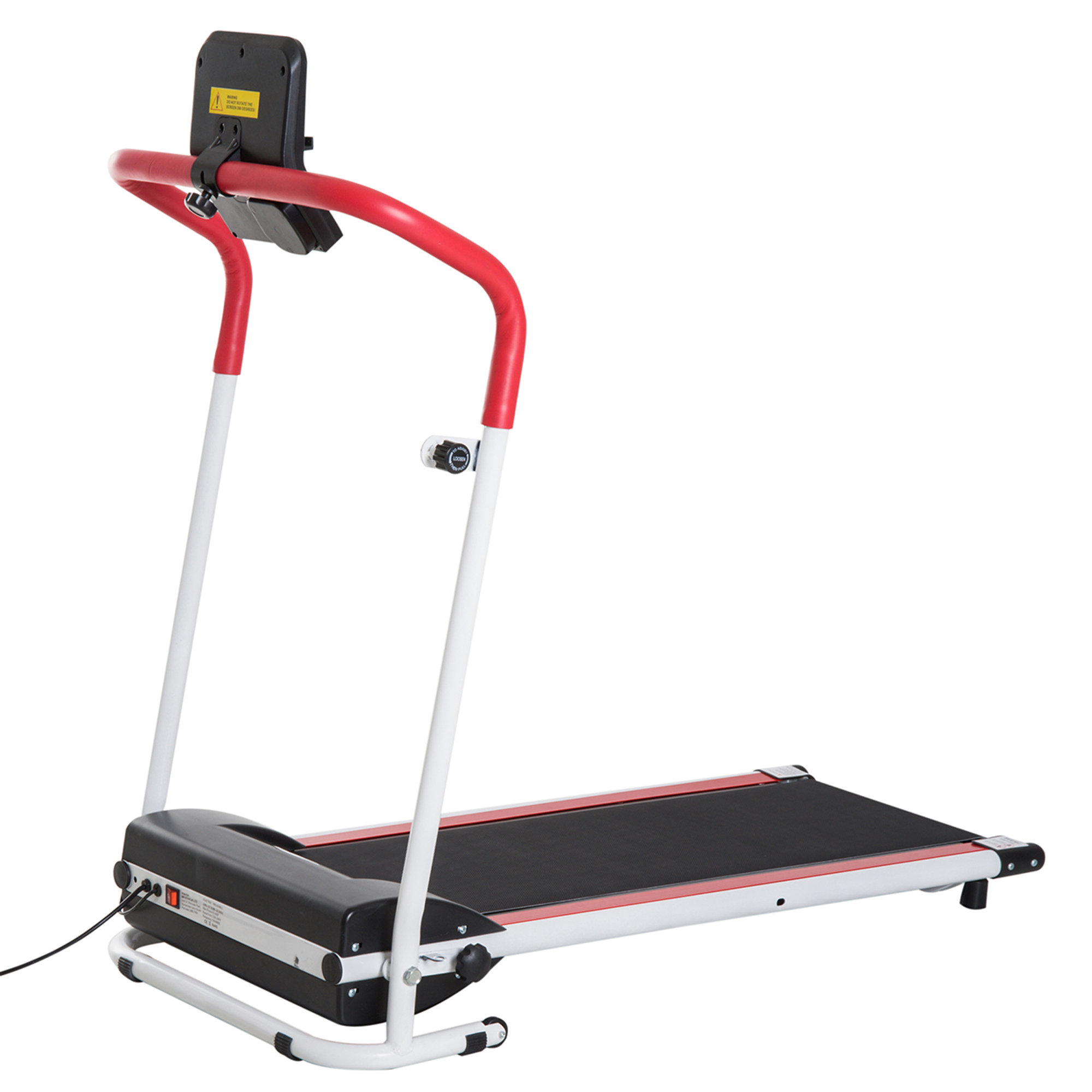 Tapis Roulant elettrico pieghevole con schermo LCD Fitness at home vista3