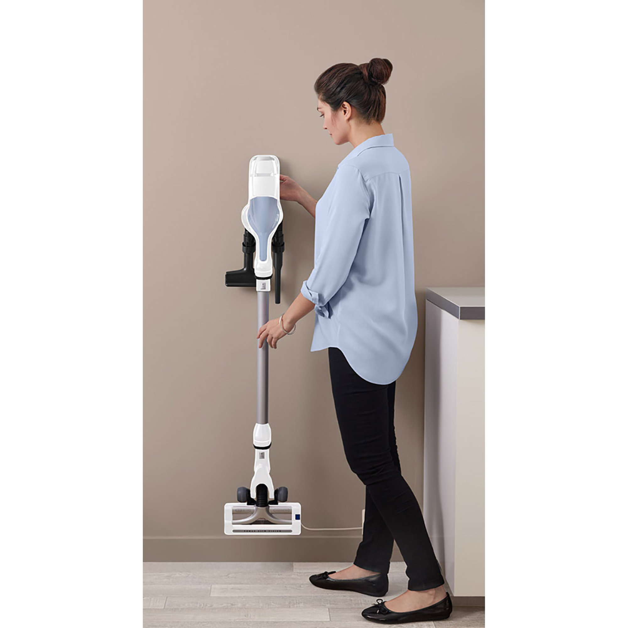 Rowenta Air Force 360 Max Balai électrique sans fil Blanc Tecnologia domestica vista4