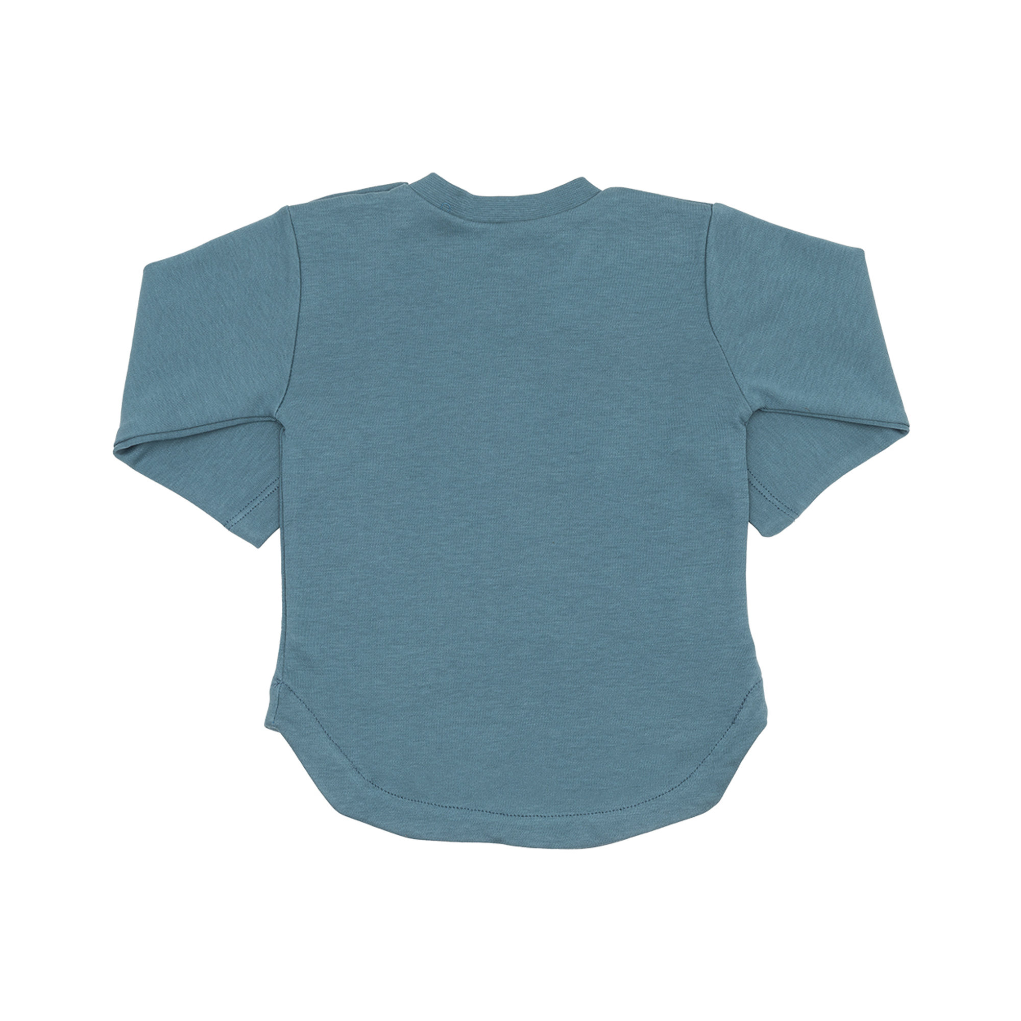 Maglia azzurra con mostro Yellowsub vista2