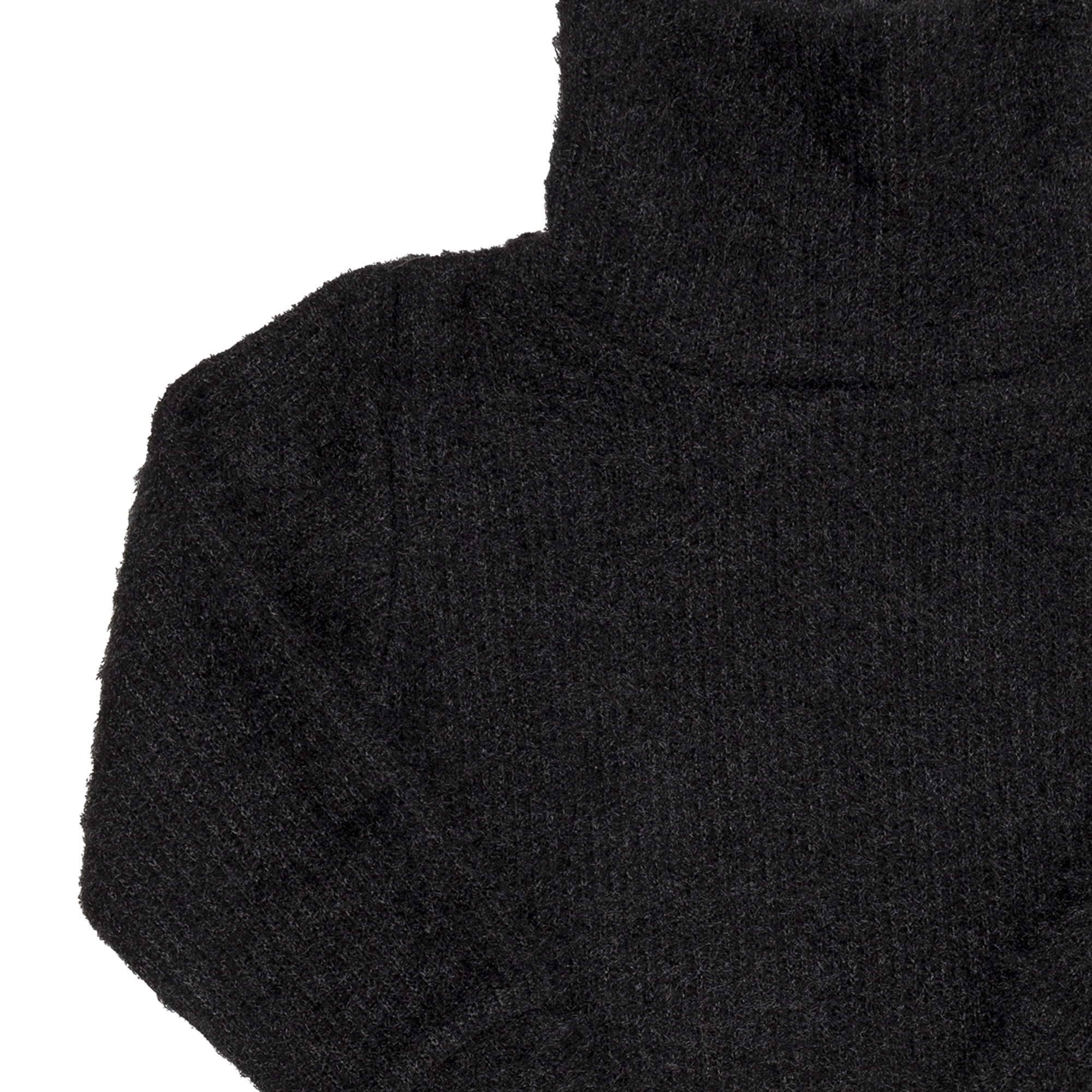Abito in angora con collo alto nero Yellowsub vista1