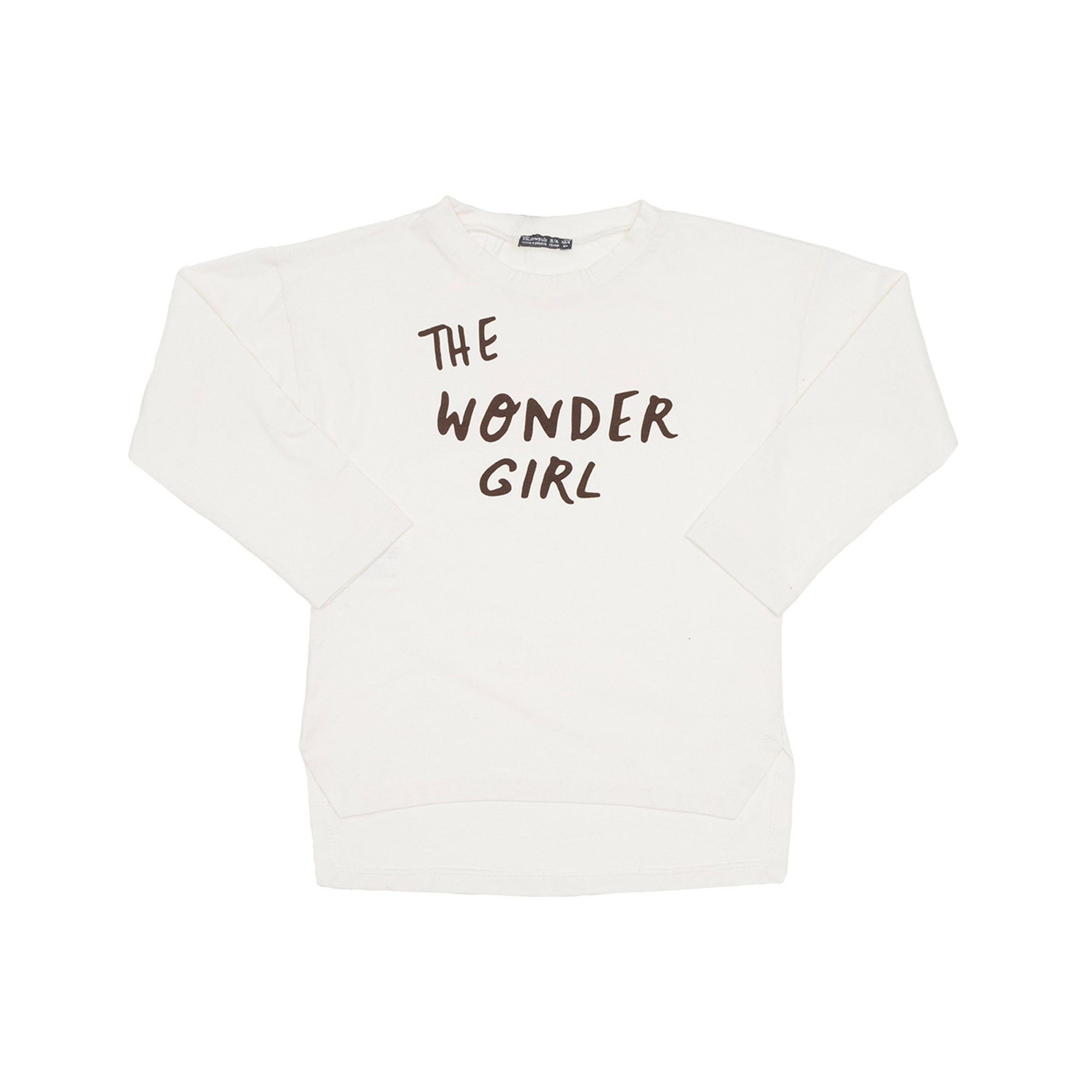 Maglia bianca con stampa WONDER GIRL Yellowsub vista0