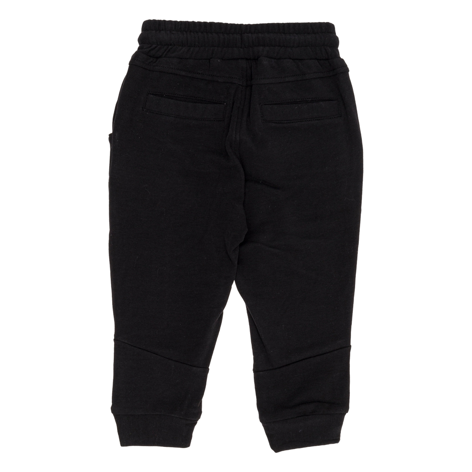 Pantalone in felpa nero con elastico TOURISTE vista1
