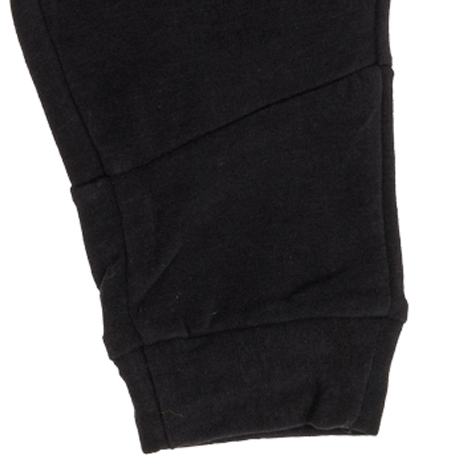Pantalone in felpa nero con elastico TOURISTE vista2
