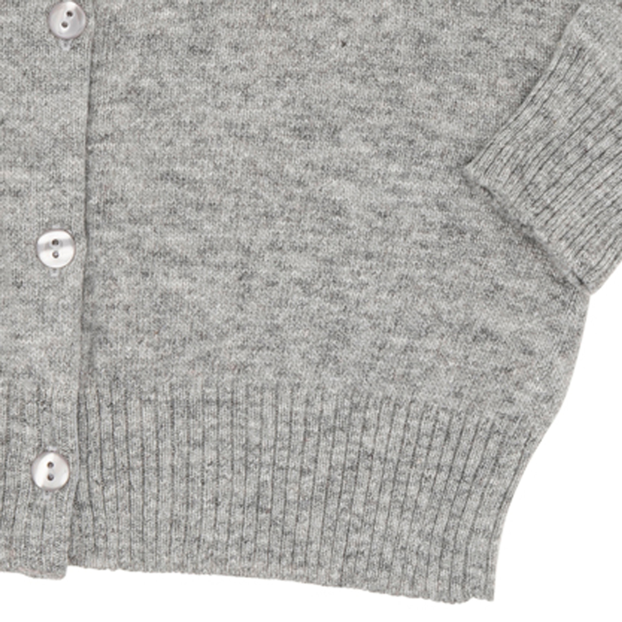 Cardigan grigio con bottoni TOURISTE vista2