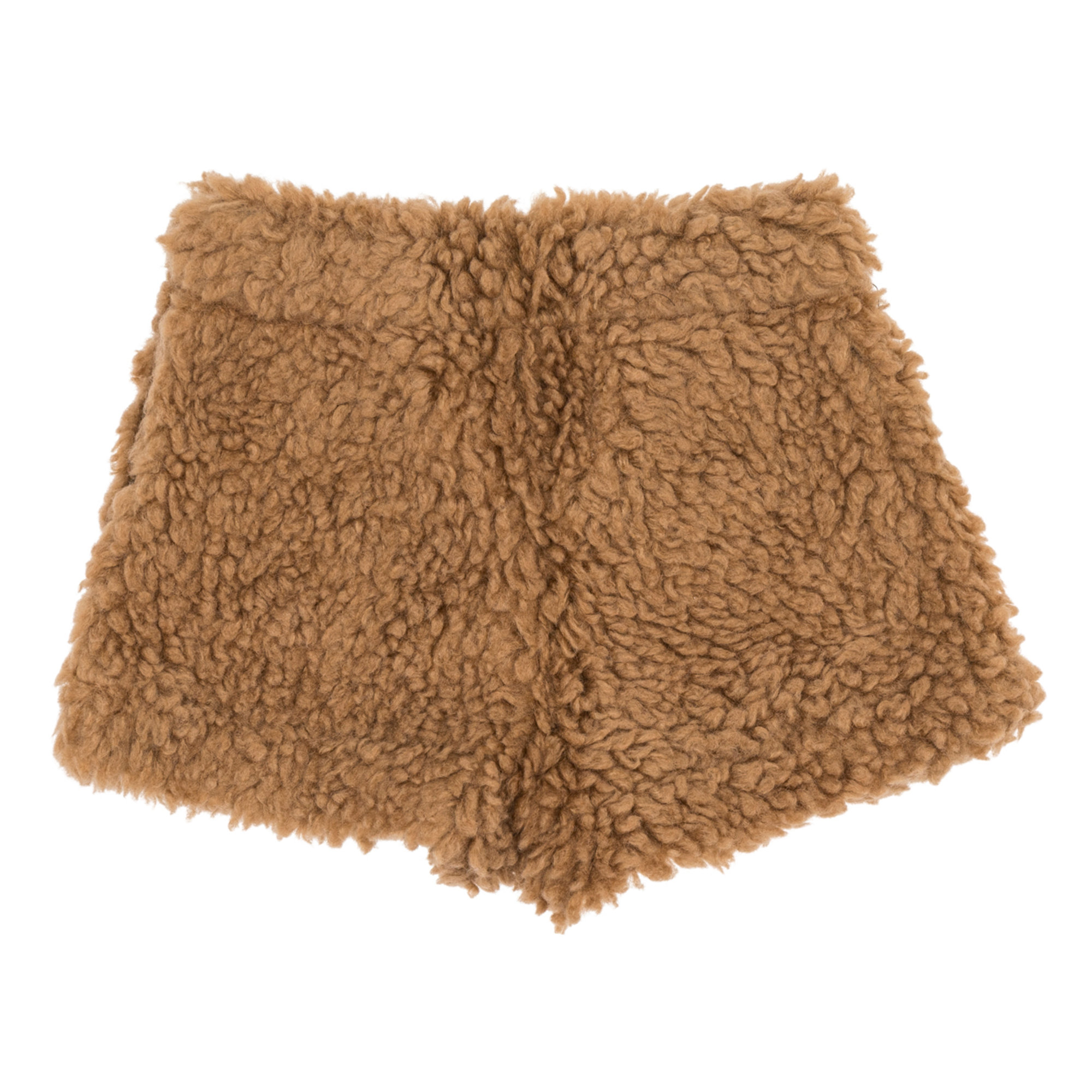 Short in eco pelliccia beige TOURISTE vista1