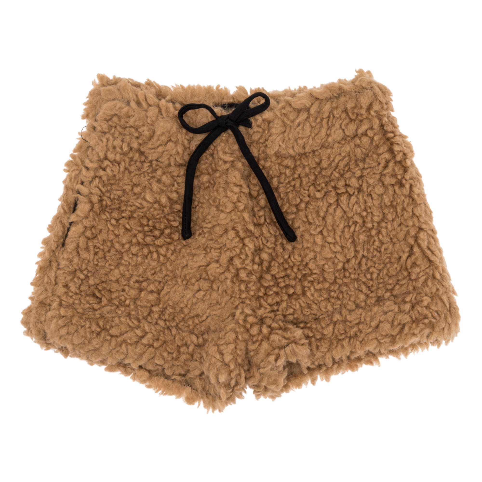 Short in eco pelliccia beige TOURISTE vista0