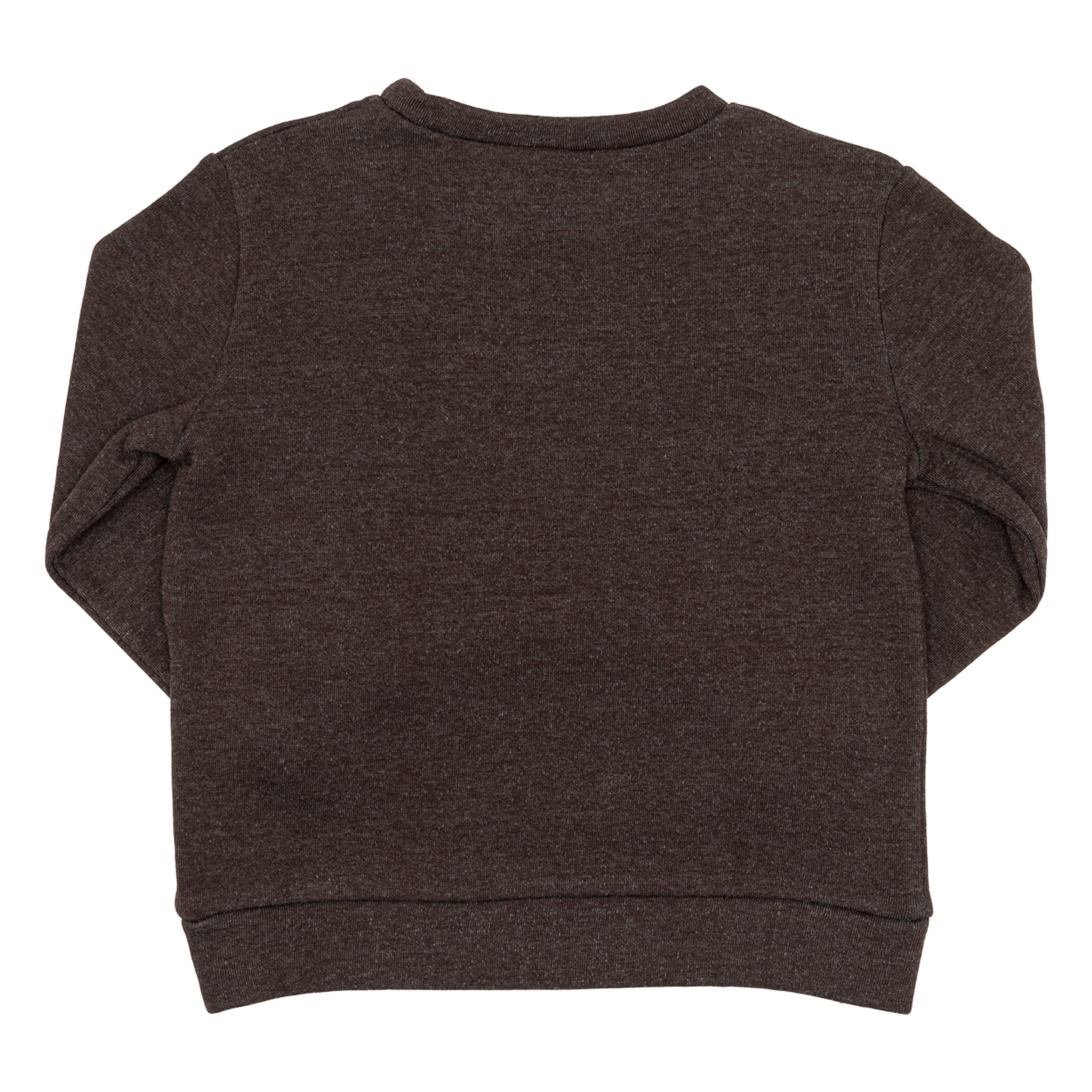 Felpa basic in neoprene marrone TOURISTE vista2