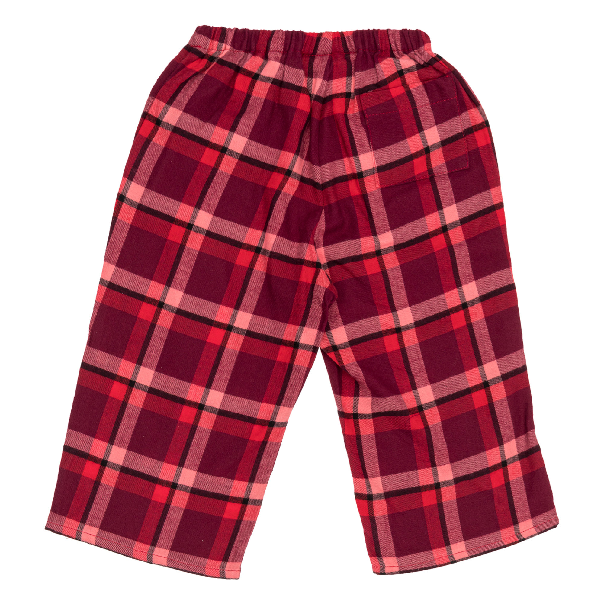 Pantaloni a fantasia check multicolor TOURISTE vista1