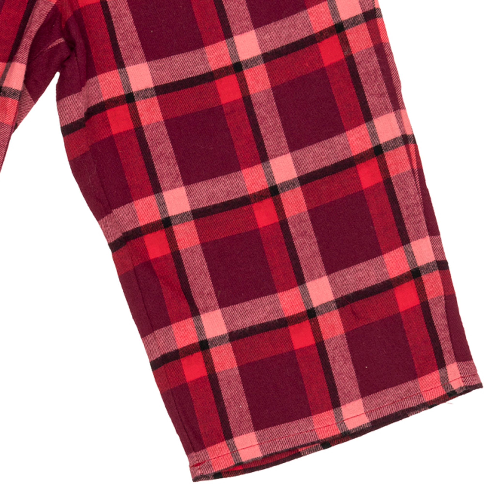 Pantaloni a fantasia check multicolor TOURISTE vista2