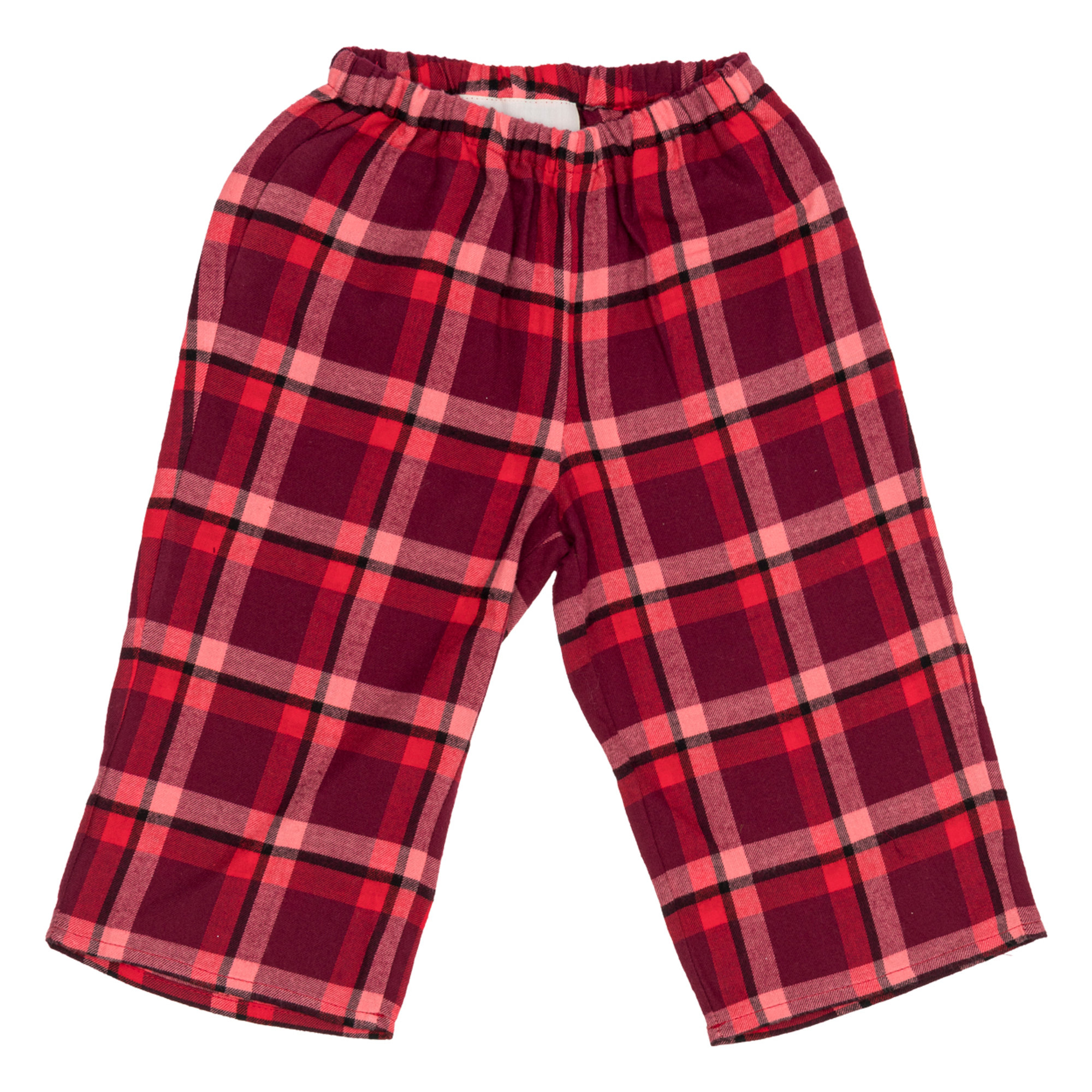 Pantaloni a fantasia check multicolor TOURISTE vista0