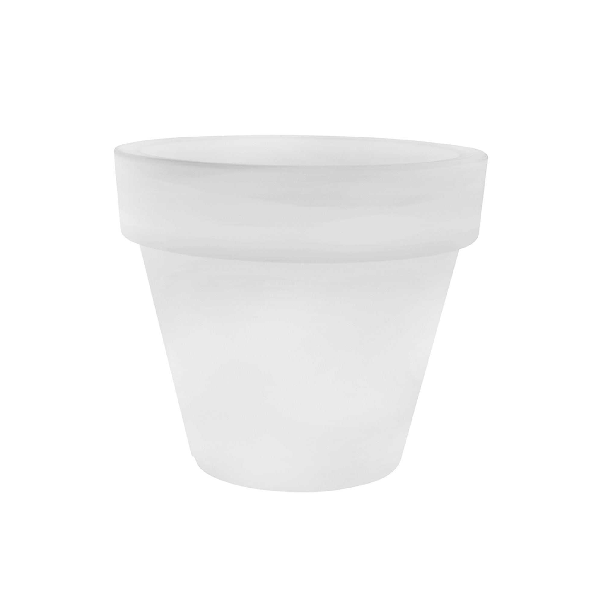 Vaso BORDATO LISCIO 110x100, colore bianco Serralunga vista0