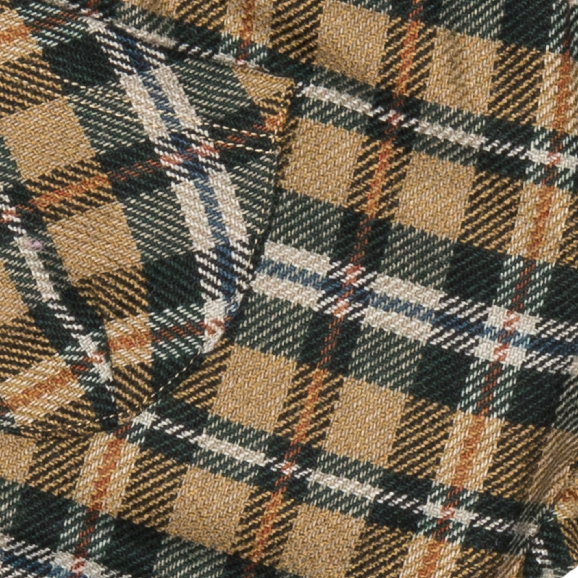 Pantalone check in lana multicolor FRUGOO vista2