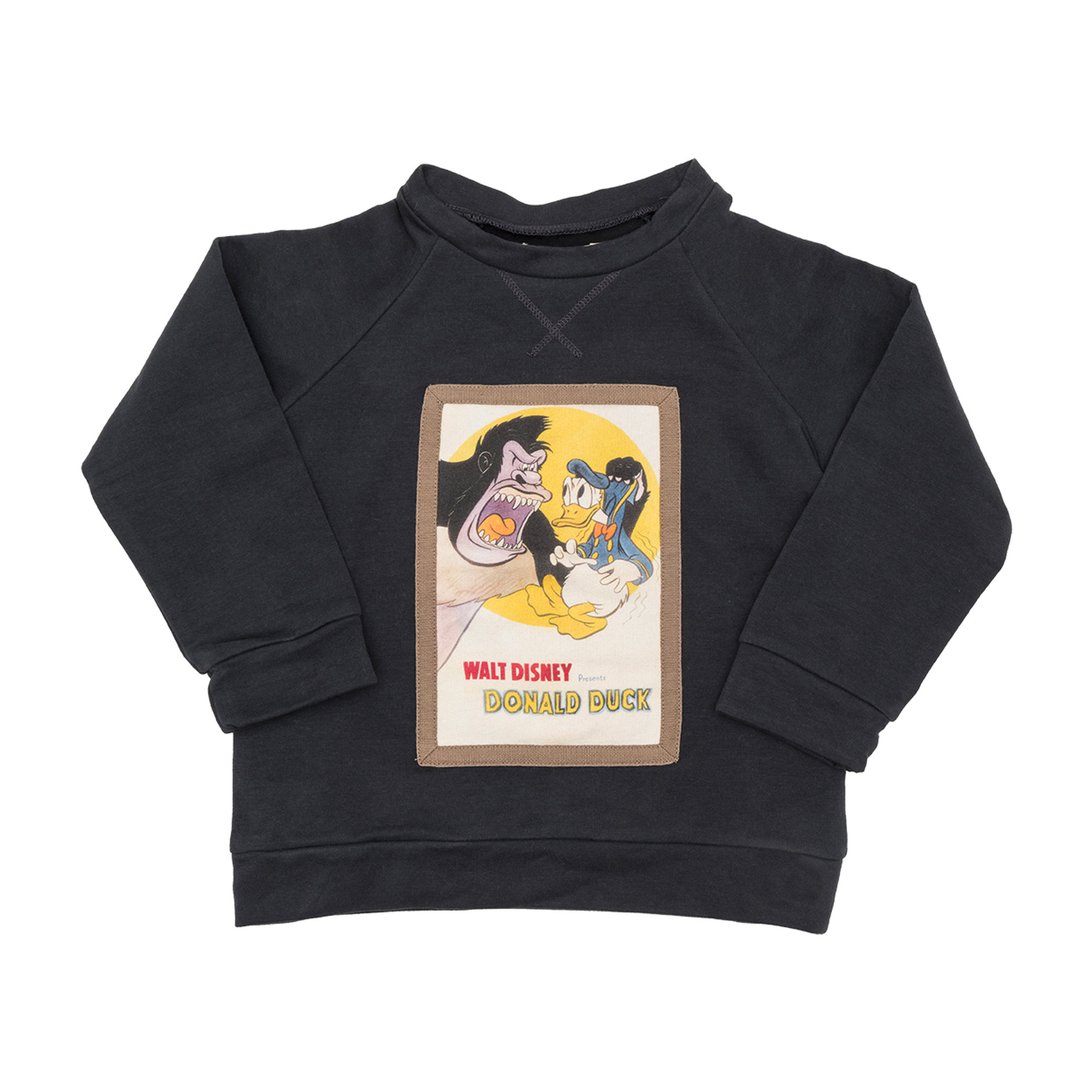 Felpa con stampa Disney vintage blu DOUUOD vista0