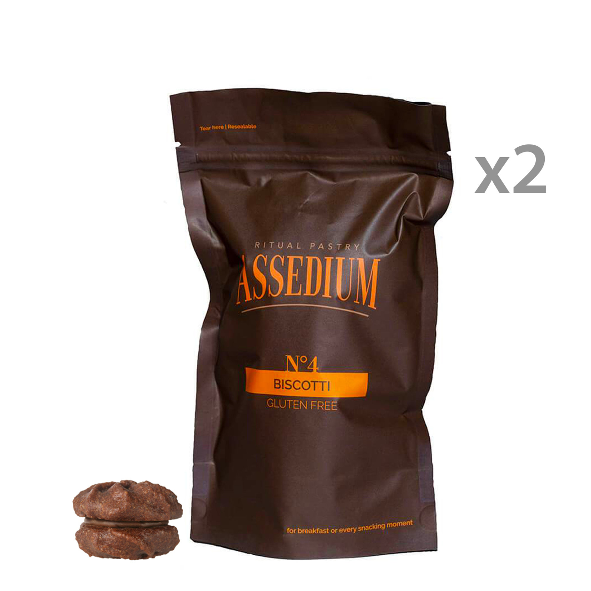 2 confezioni - Baci di Cuneo 200 gr Assedium RItual Pastry vista0