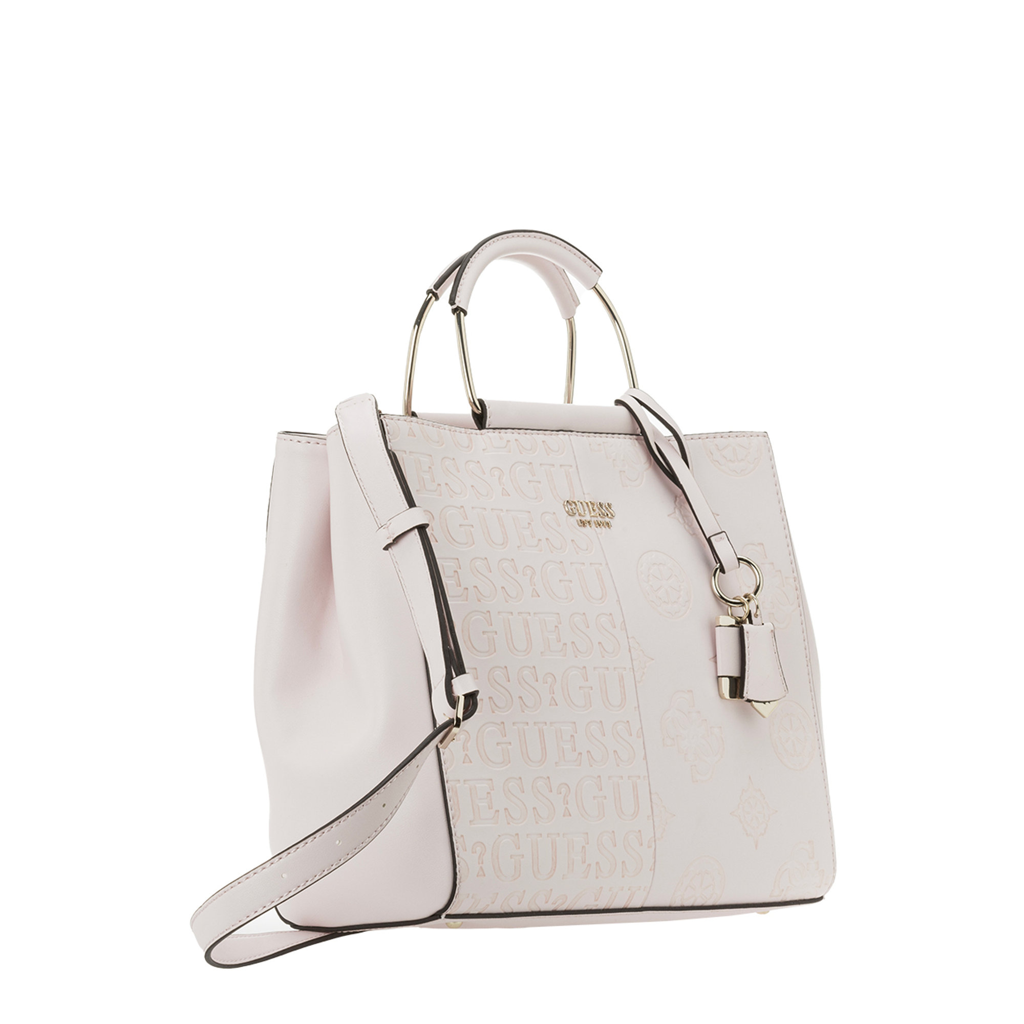 Borsa a mano Kaylyn rosa pallido Guess  vista2