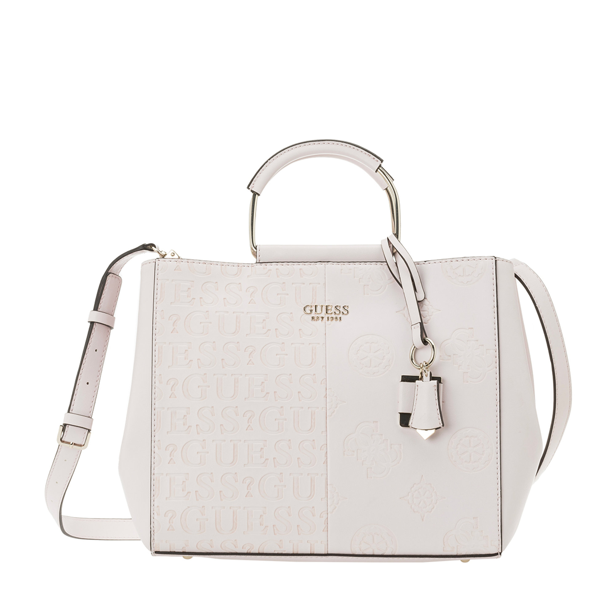 Borsa a mano Kaylyn rosa pallido Guess  vista0
