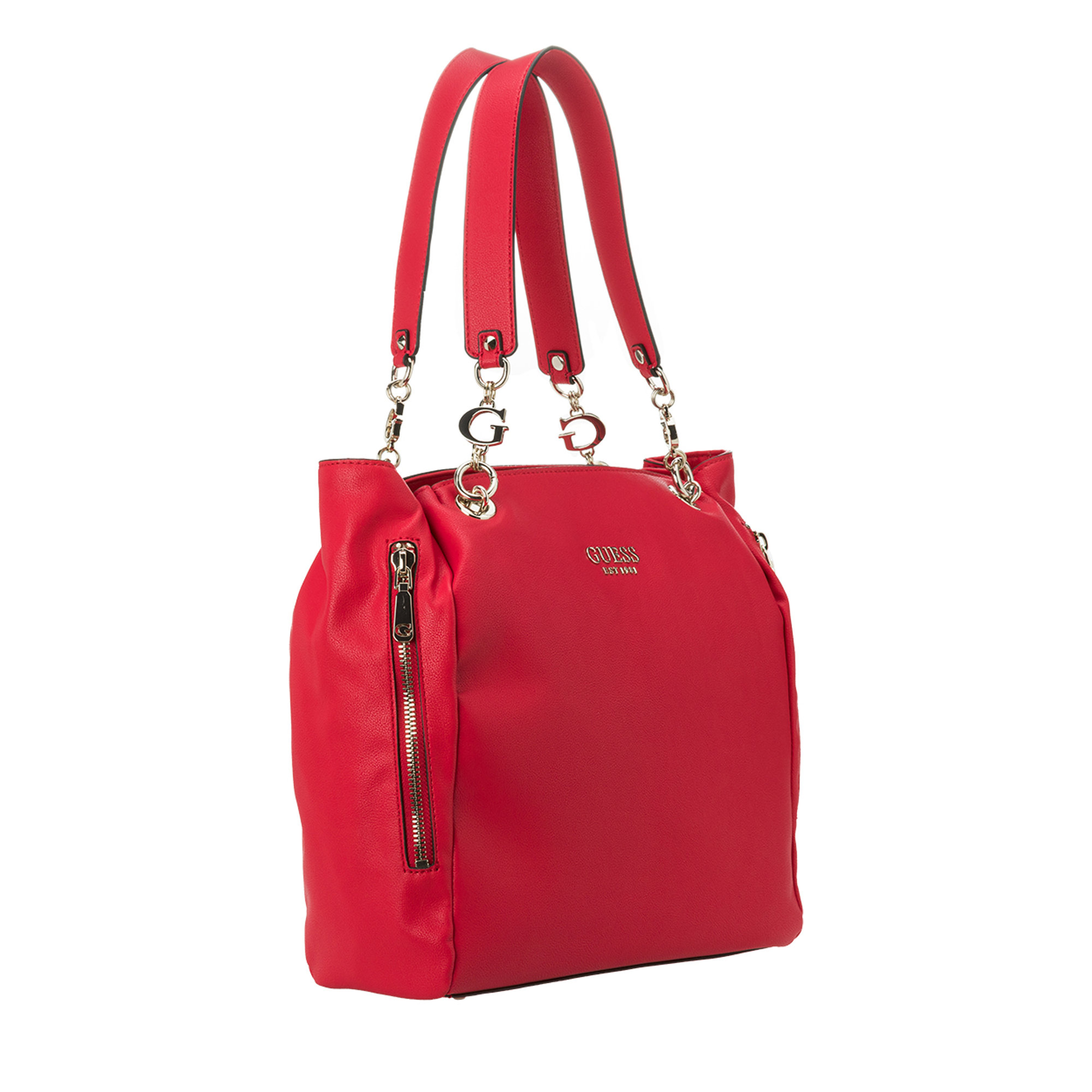 Borsa a spalla  G Chain rosso ciliegia Guess  vista2