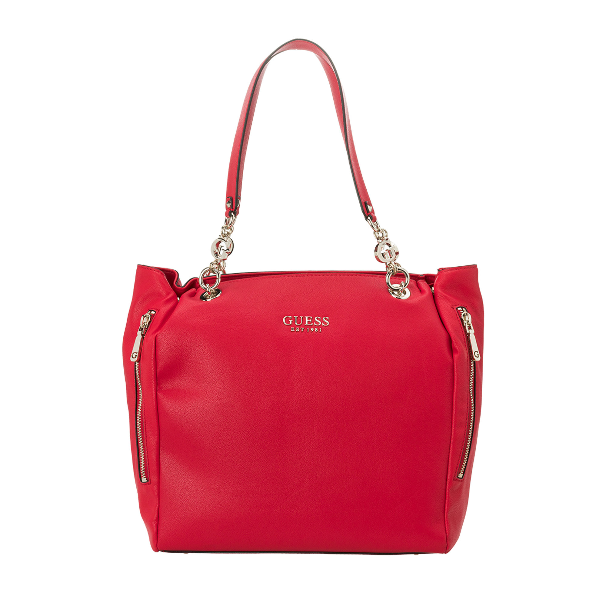 Borsa a spalla  G Chain rosso ciliegia Guess  vista0