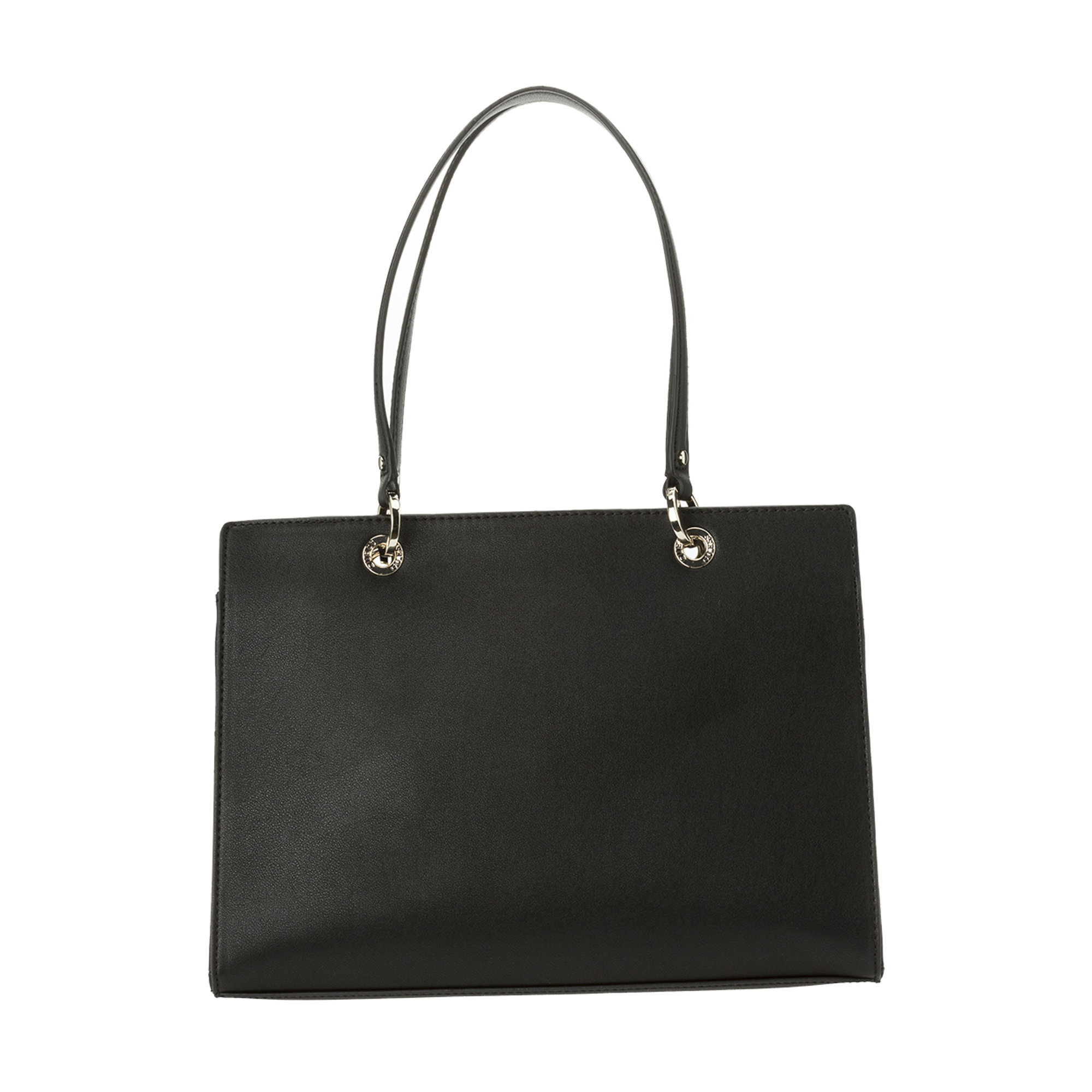 Shopper con ciondolo nera Guess  vista1
