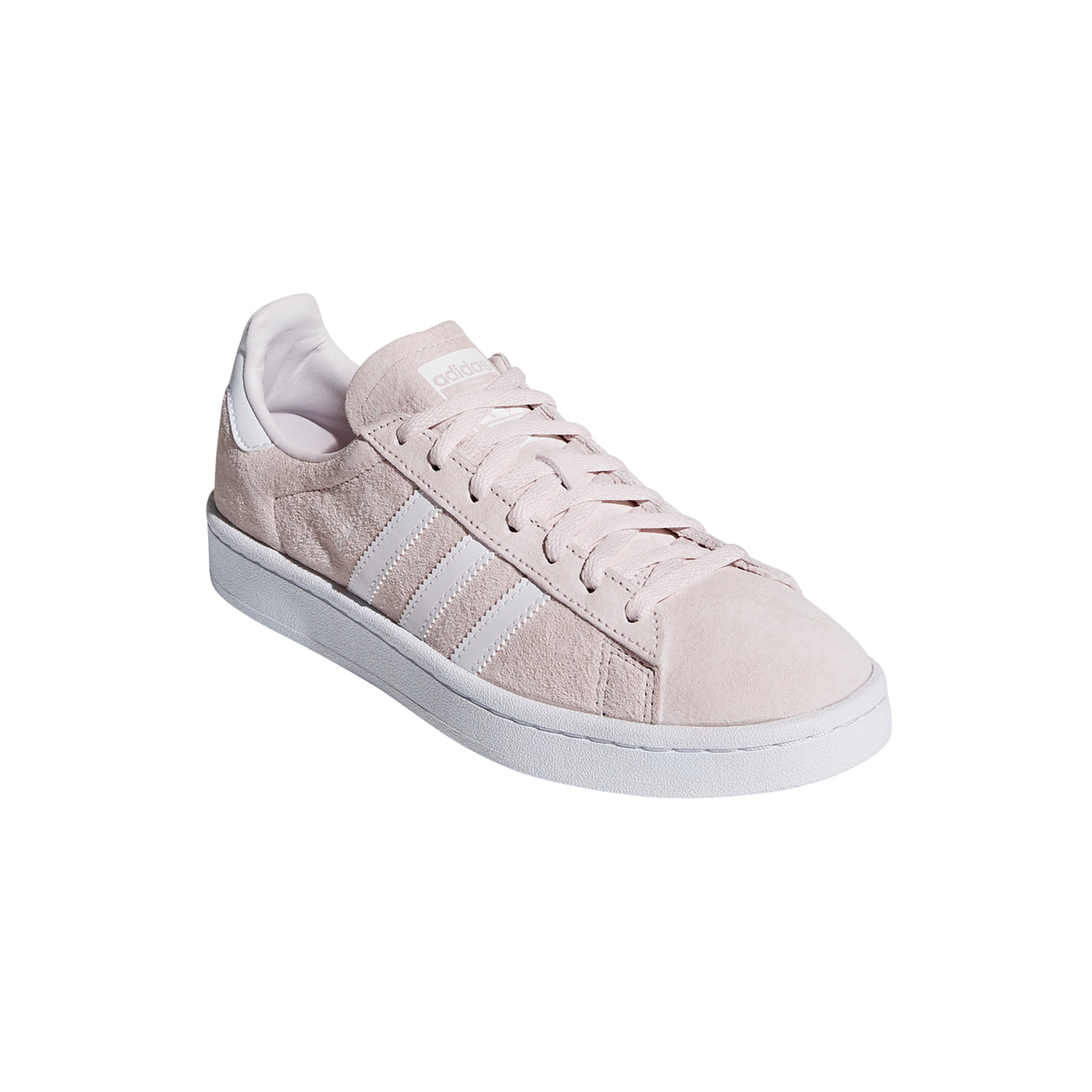 Sneaker bassa rosa chiaro con lacci e logo ADIDAS vista2