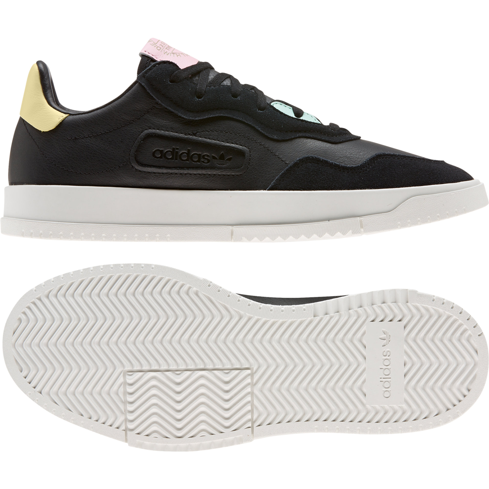 ADIDAS PREMIERE nera con dettagli multicolor ADIDAS vista2