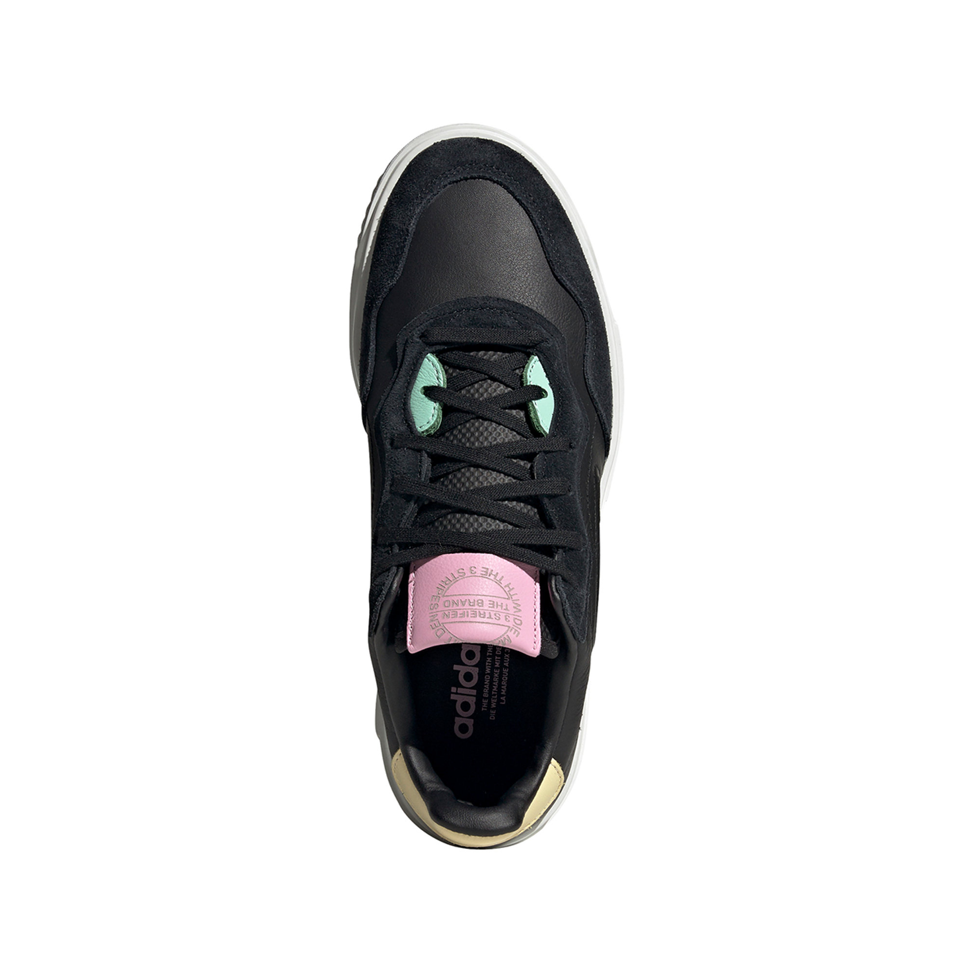 ADIDAS PREMIERE nera con dettagli multicolor ADIDAS vista4