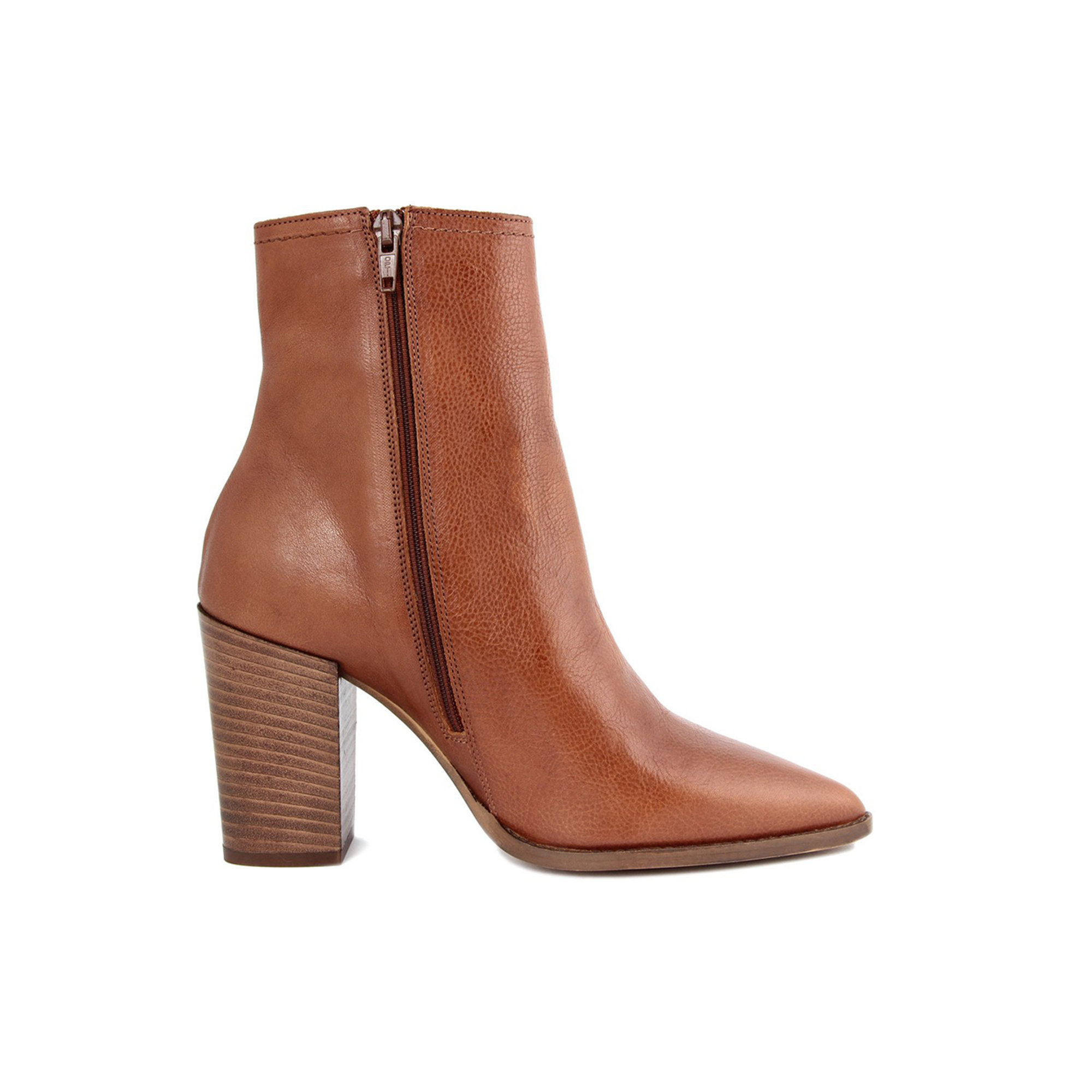 Stivaletti alti in pelle biscotto effetto used Cold Out Scarpe vista6