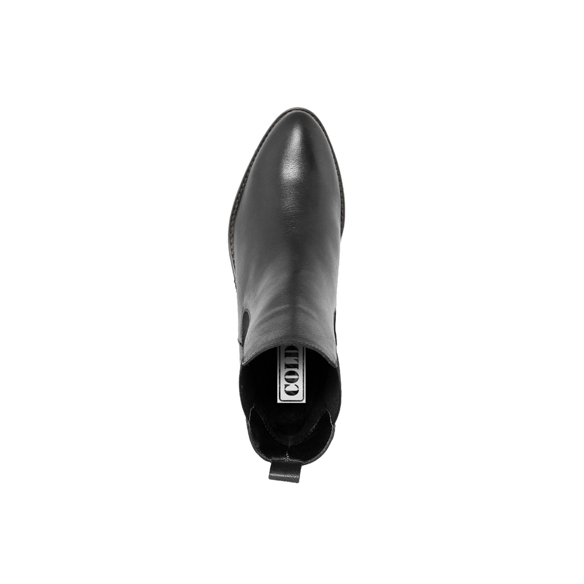 Stivaletti in pelle con mini borchie neri Cold Out Scarpe vista3