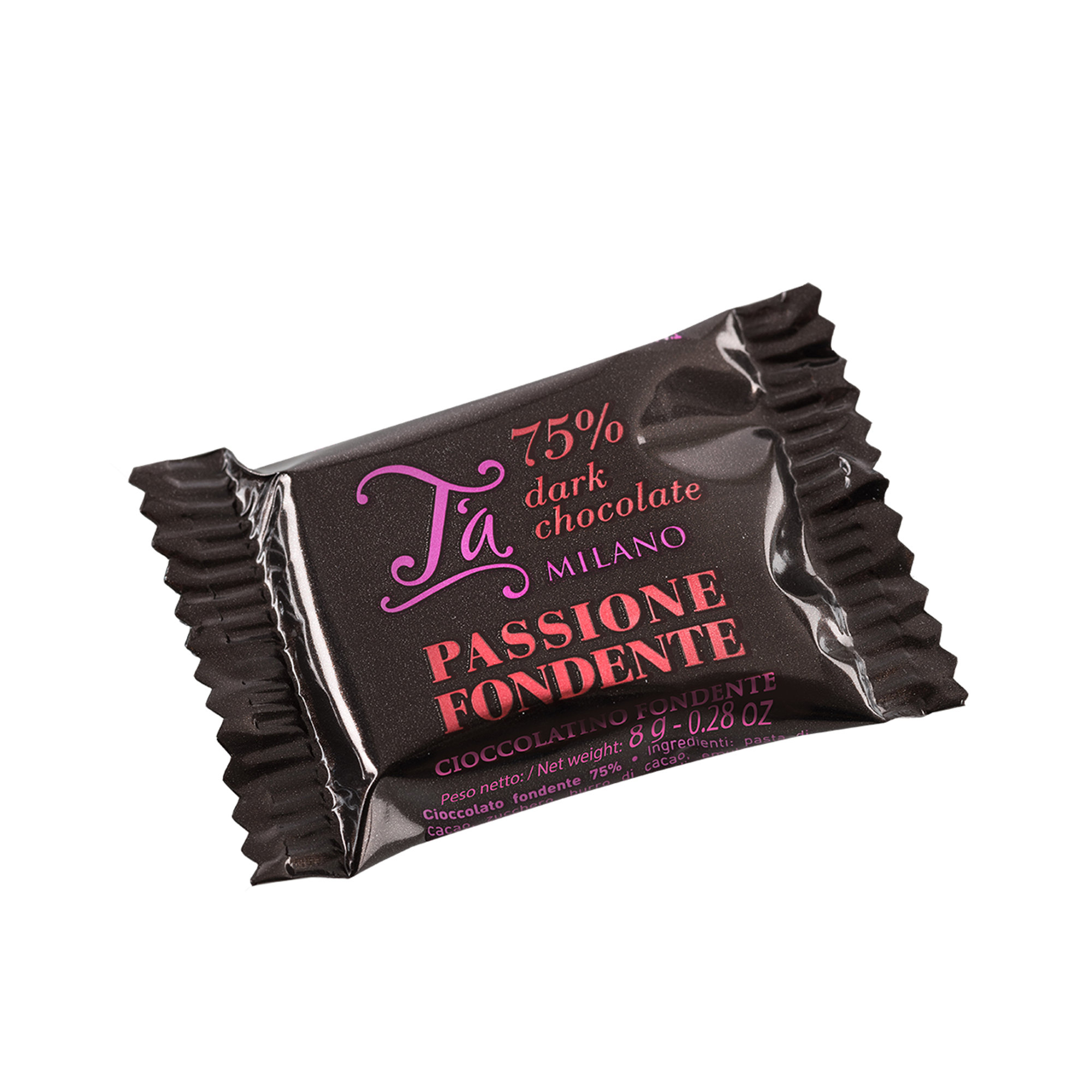 60 chocolates negros 75%, 8 gr cada uno T'a Milano vista0