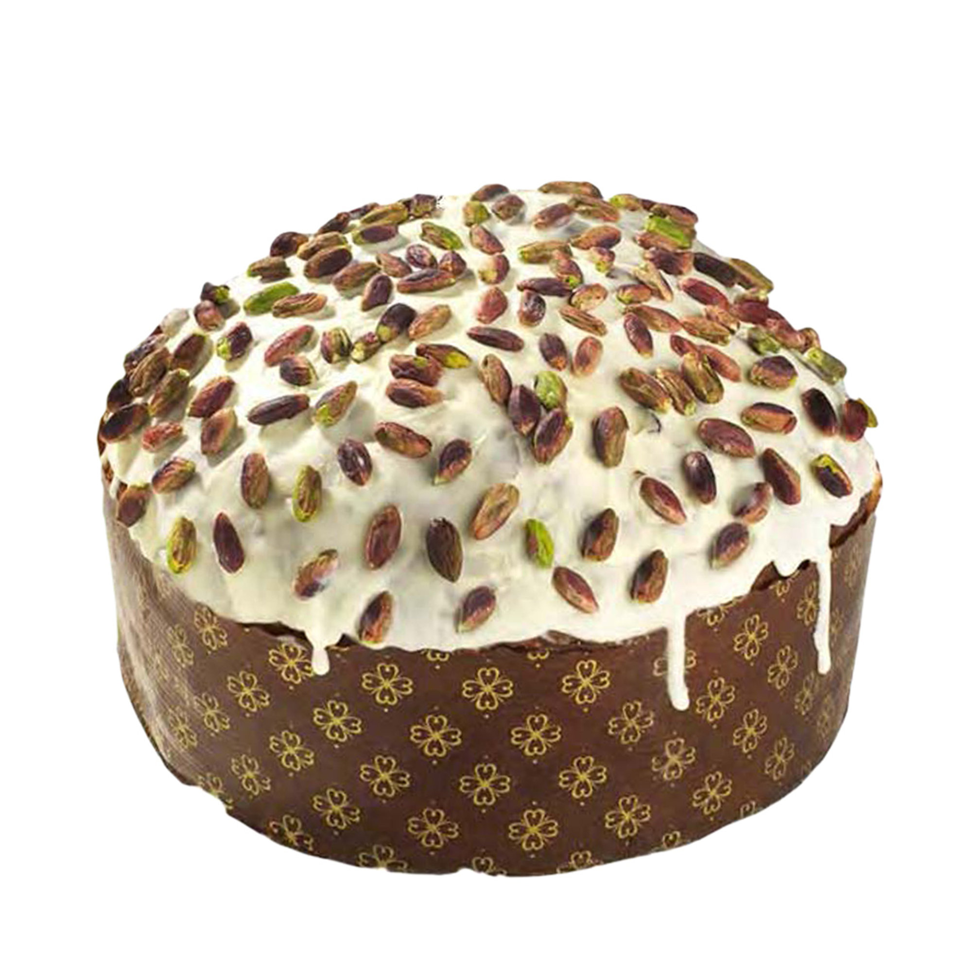 Panettone al Pistacchio Dolce & Gabbana 600 gr in latta Fiasconaro vista2