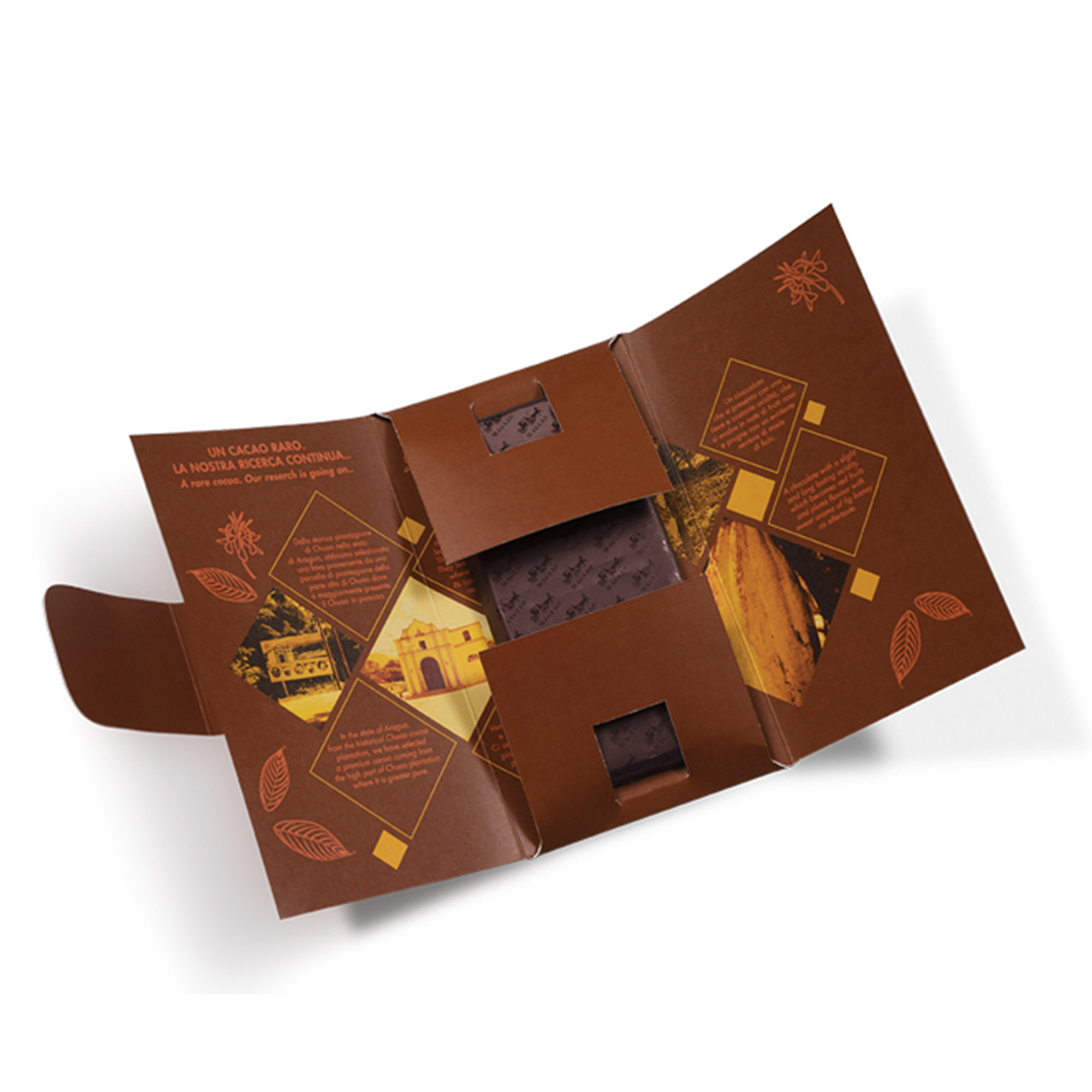 4 tavolette - "Chuao" 75% Cacao Criollo 80 gr Maglio Arte Dolciaria vista1