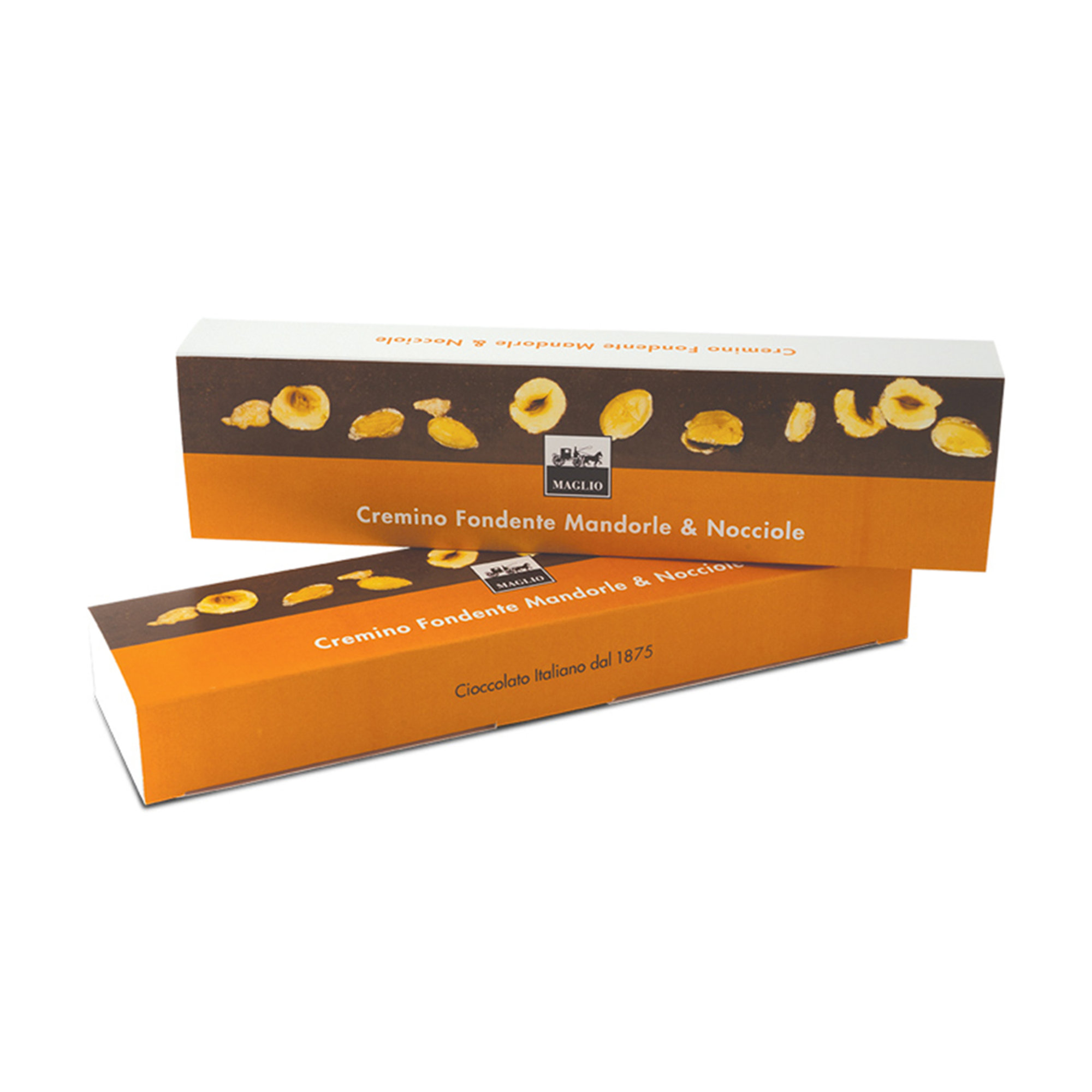 2 confezioni - Cremini Fondente Mandorle e Nocciole 280 gr Maglio Arte Dolciaria vista0