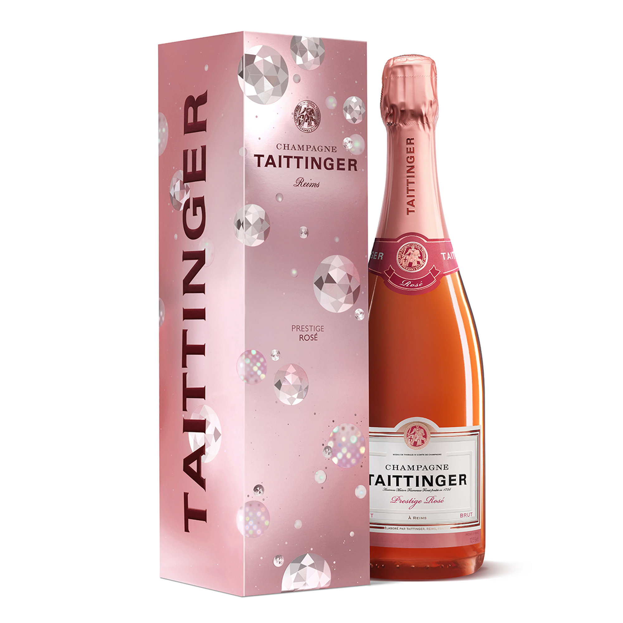 1 bottiglia - "Brut Prestige Rosé" Speciale Edizione Limitata in confezione regalo Taittinger vista0