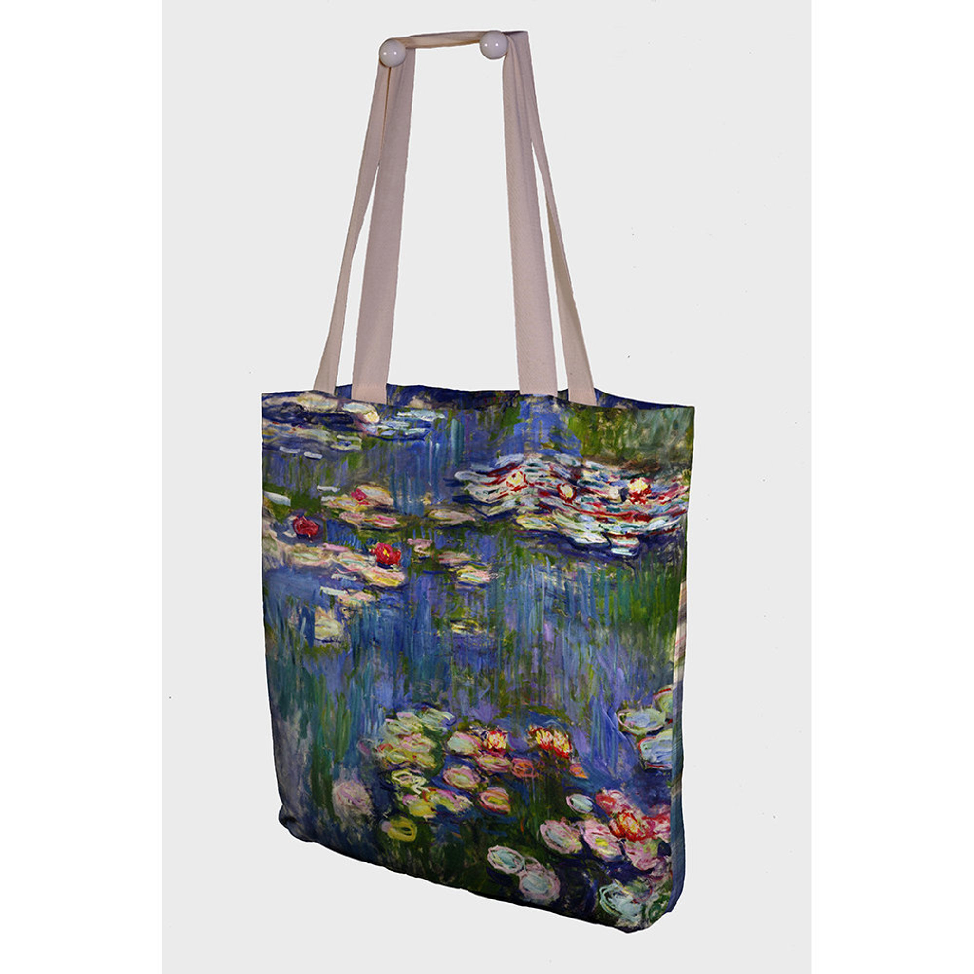 Borsa-shopper - MONET - Ninfee TeleD'Autore vista1